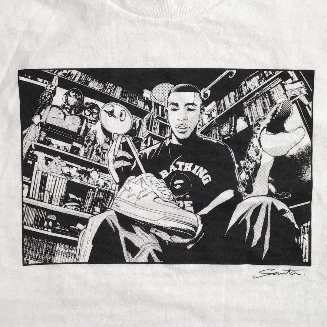 Bape BAPE x Santa Inoue BAPE GALLERY ART T-shirt a bathing ape Size US S / EU 44-46 / 1 - 3 Thumbnail