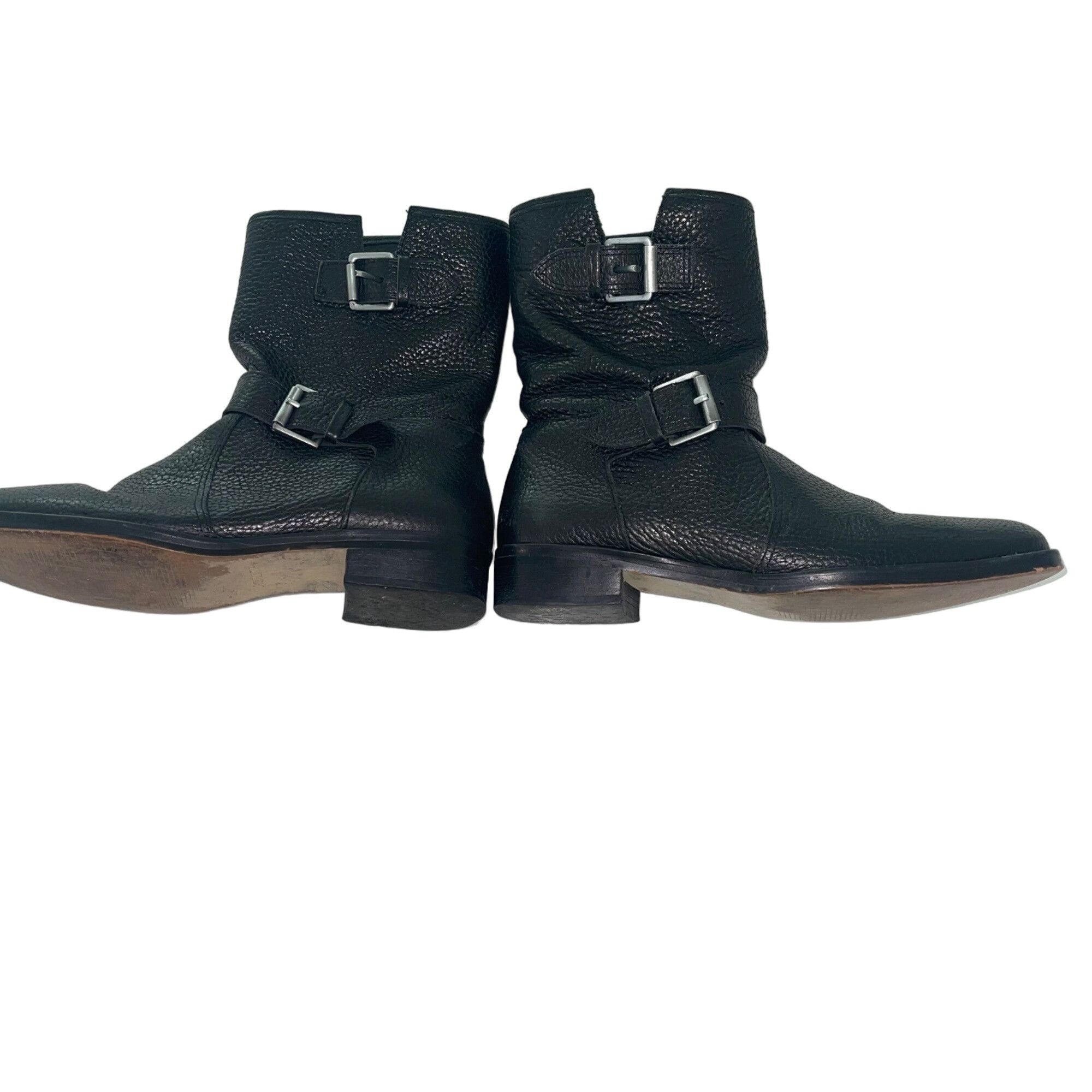 J.Crew J Crew Womens Boots Size 8 Black Pebble Leather Size US 8 / IT 38 - 4 Thumbnail
