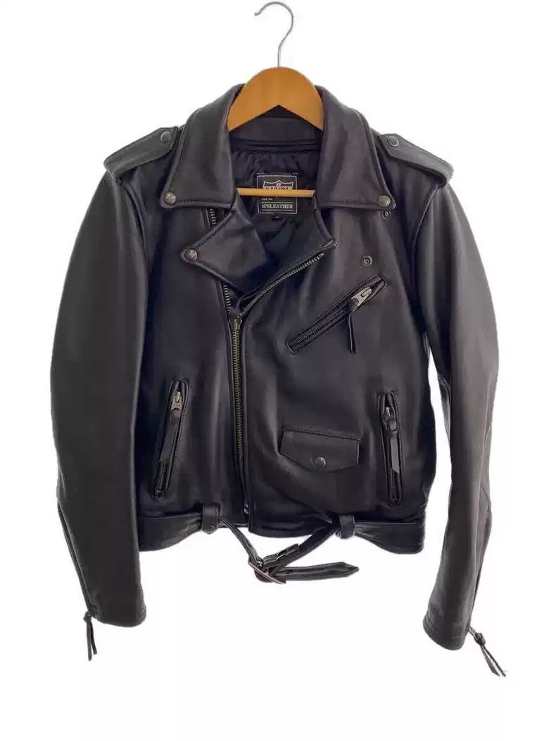 Kadoya kadoya Inclined zipper leather clothes Size US S / EU 44-46 / 1 - 1 Thumbnail