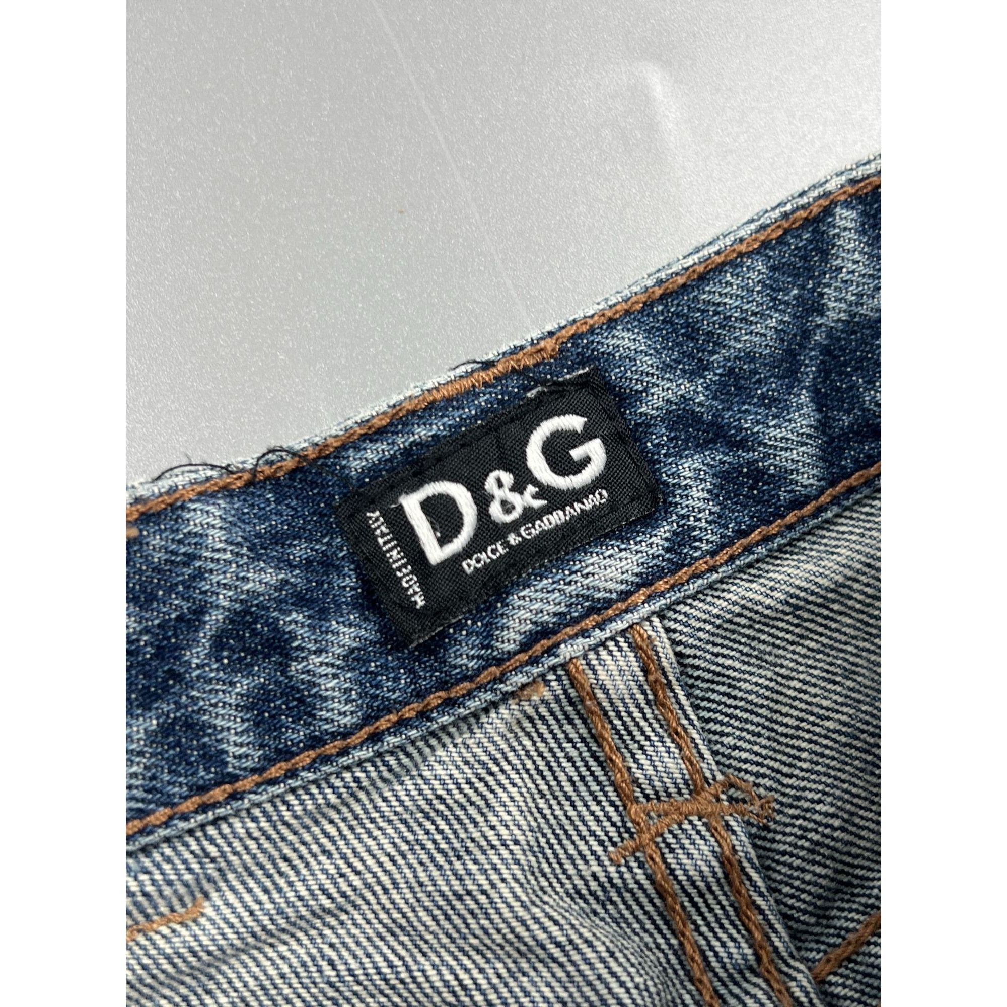 Dolce & Gabbana Dolce & Gabbana 6-Pocket Design Denim Jeans Pants (Y0840) Size 27" / US 4 / IT 40 - 8 Thumbnail