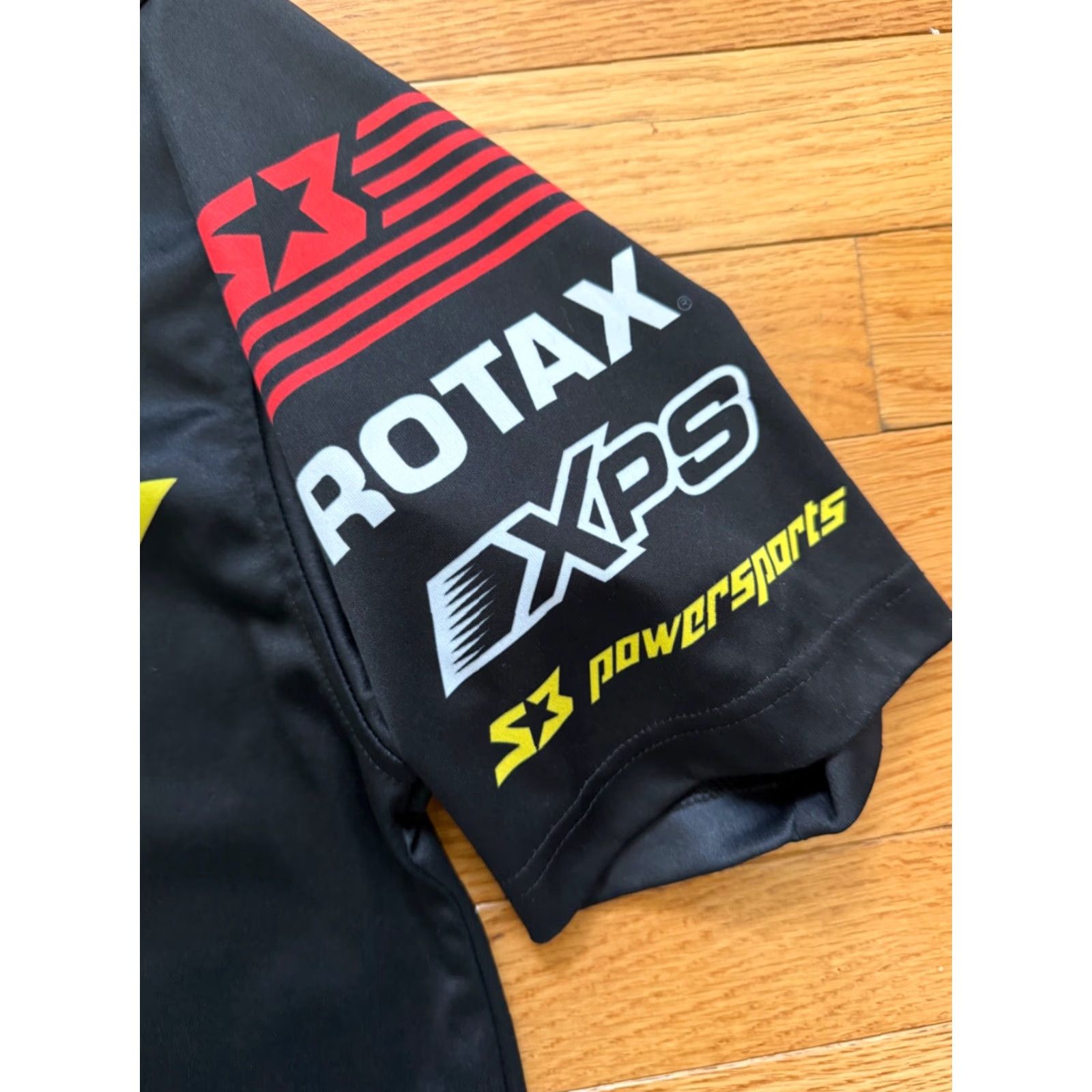 Vintage Men's L Black Yellow Can-Am S3 Powersports T-Shirt Rotax Racing Medium Size US L / EU 52-54 / 3 - 4 Thumbnail