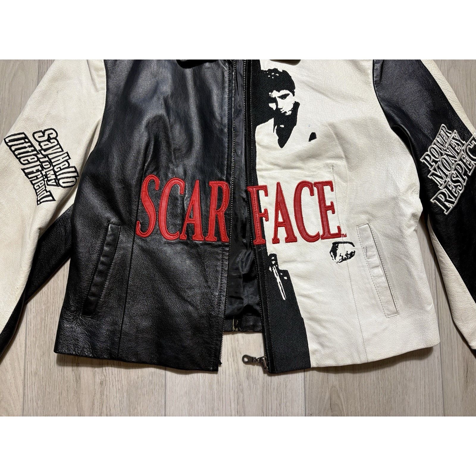 JH Design Scarface Licensed JH Design Leather Jacket Y2K Womens L Size L / US 10 / IT 46 - 8 Thumbnail