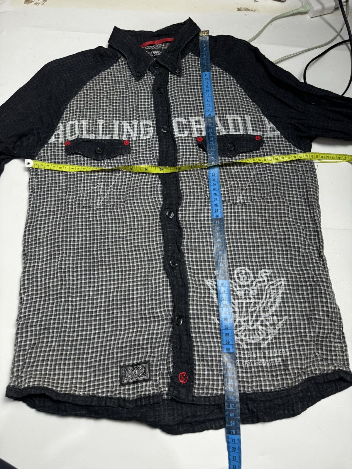 Hysteric Glamour × If Six Was Nine × Japanese Brand Japanese Rolling Cradle Button Shirt Size US M / EU 48-50 / 2 - 8 Thumbnail