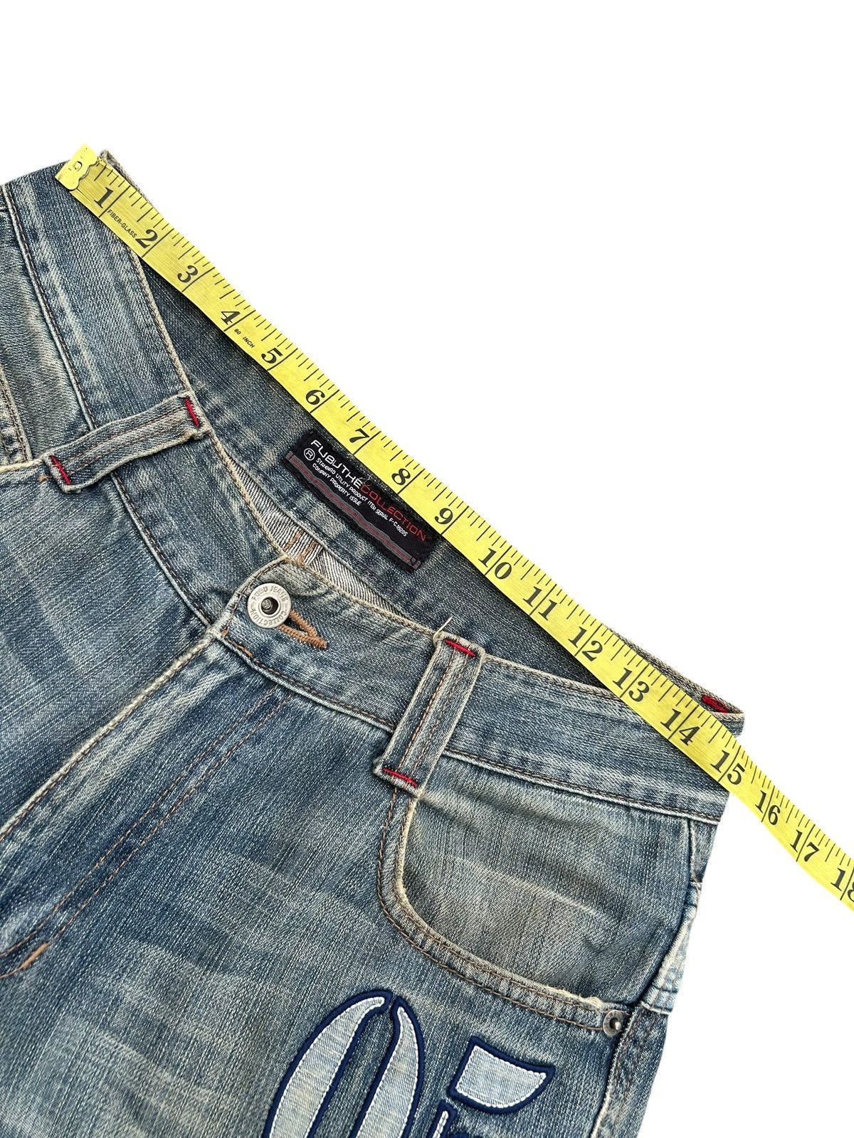 Kapital VINTAGE FUBU JEANS STREETWEAR DIRTY DENIM JEANS Size US 30 / EU 46 - 16 Thumbnail