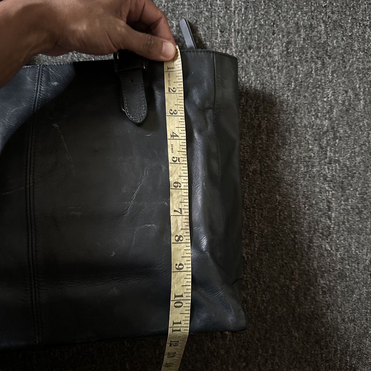 Genuine Leather JAPAN GENUINE LEATHER HANDCRAFT SHOPPING/TOTE BAG Size ONE SIZE - 13 Thumbnail