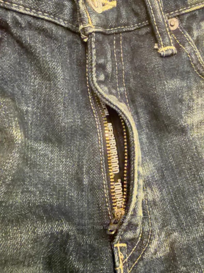 Neighborhood Neighborhood size S Bullet Hole King Jeans Size US 27 - 4 Thumbnail