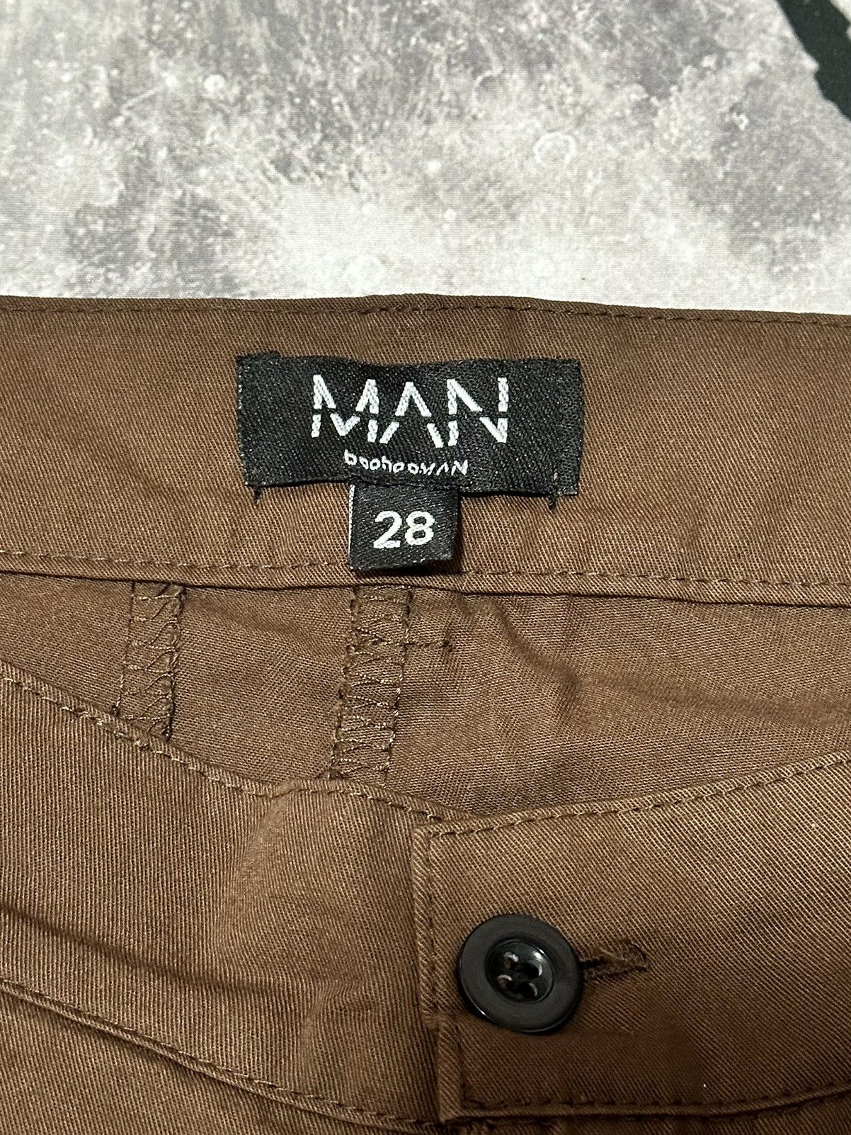 Boohoo BoohooMan Brown Chino Skull Print Pants Size US 28 / EU 44 - 4 Thumbnail