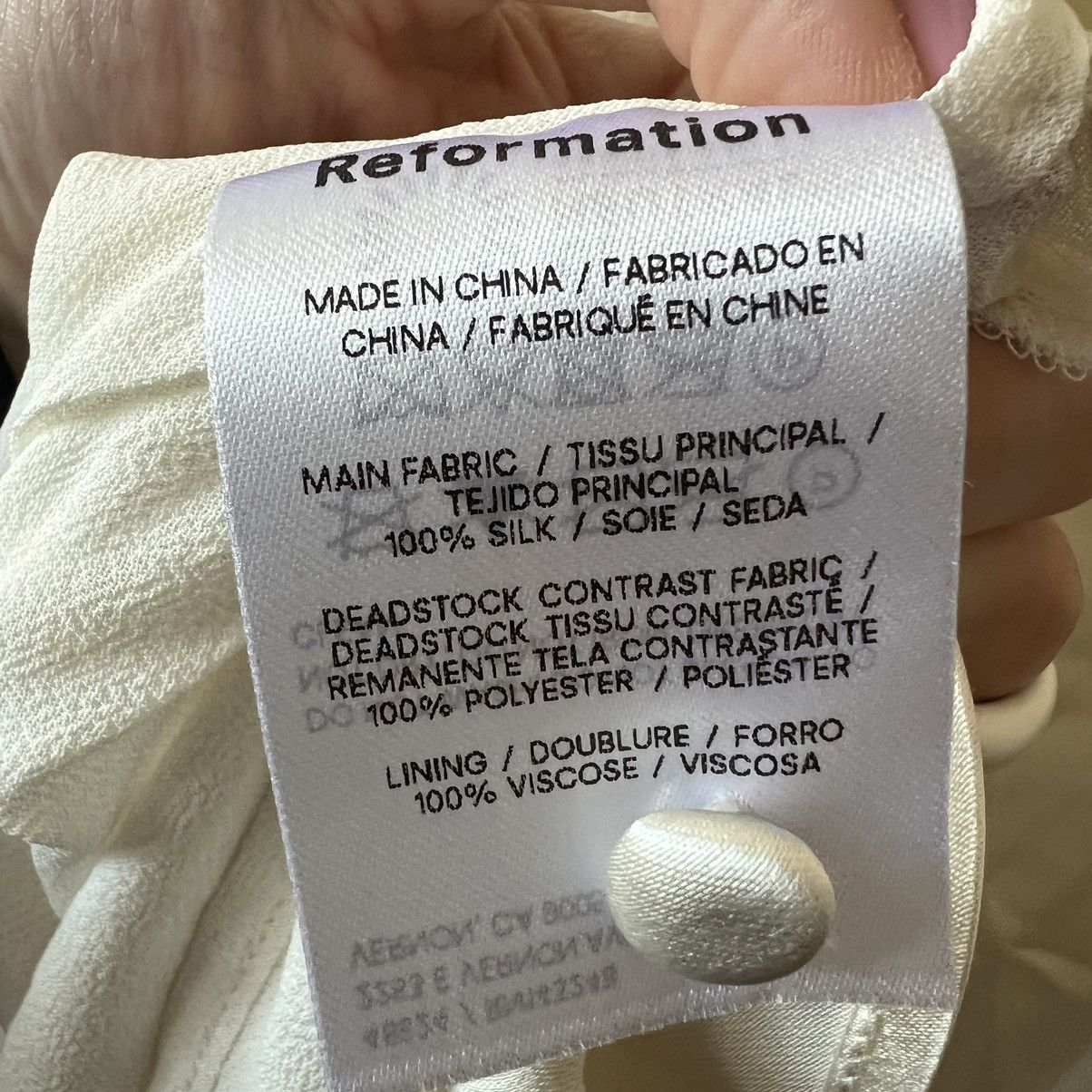 Reformation reformation PALLAVI SILK Maxi DRESS size 12 Size XL / US 12-14 / IT 48-50 - 7 Thumbnail