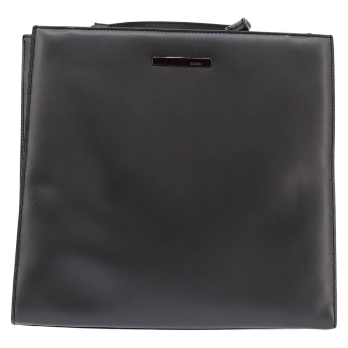 Gucci GUCCI Hand Bag Leather Black 001 2058 1853 6 Size ONE SIZE - 2 Thumbnail