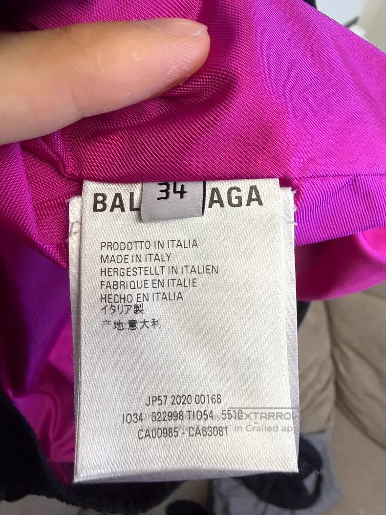 Balenciaga Balenciaga Pieced windbreaker jacket Size XXS / US 00 / IT 34 - 4 Thumbnail