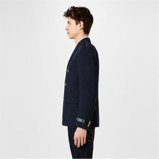 Versace o1g2r1mq0824 Logo Plaque Blazers in Navy Blue Size US XL / EU 56 / 4 - 4 Thumbnail