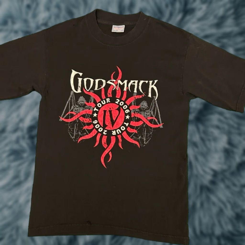 Vintage VINTAGE God Smack Band Tee 2006 Tour Shirt Mens S Black 90s Y2K Rock Metal Punk Grunge USA Shirt Mens S Size US S / EU 44-46 / 1 - 1 Thumbnail