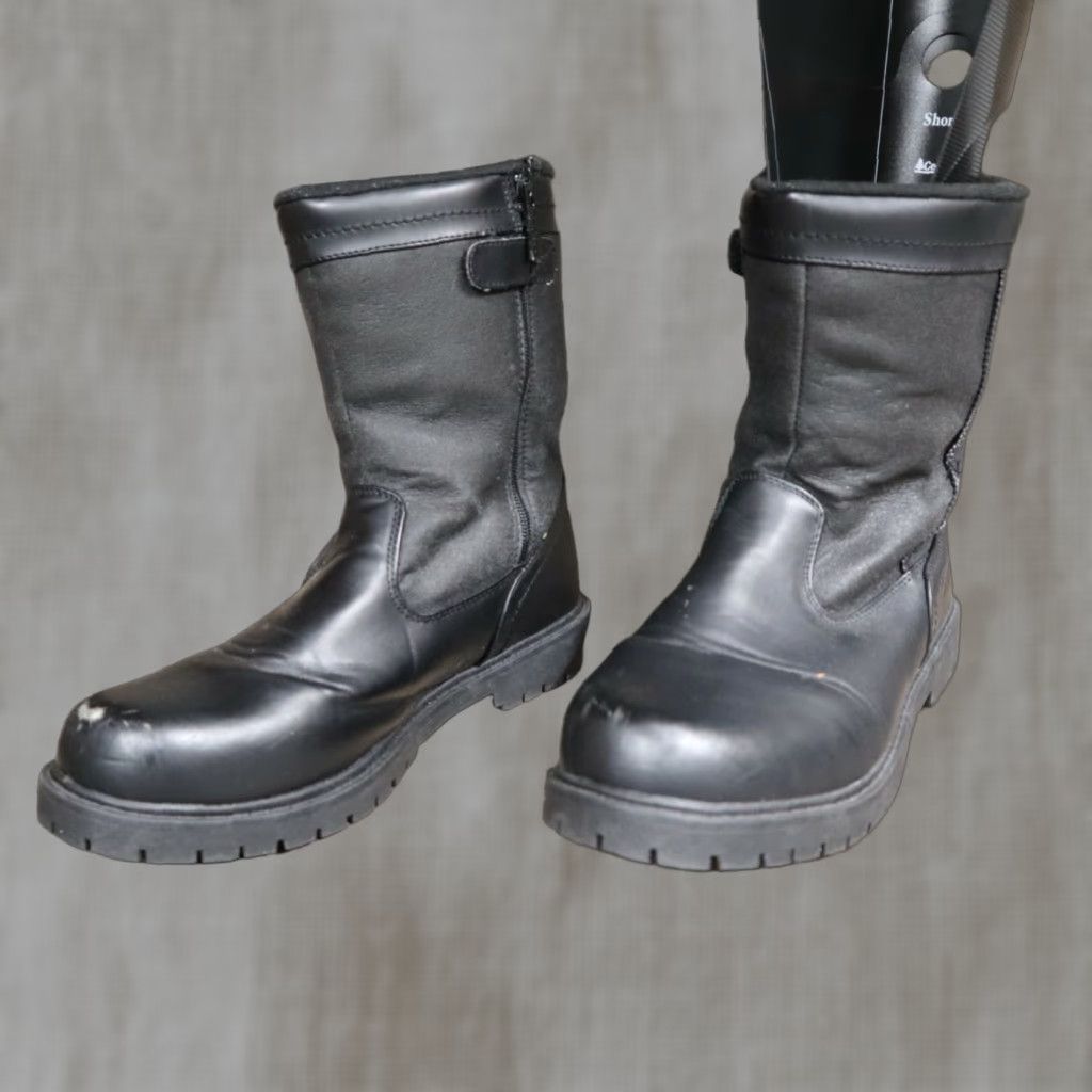 Vintage Khombu Boots Women's Weathermates Black Mid-Calf Boots 10 Womens Black Casual Winter Boots Size US 10 / IT 40 - 1 Thumbnail