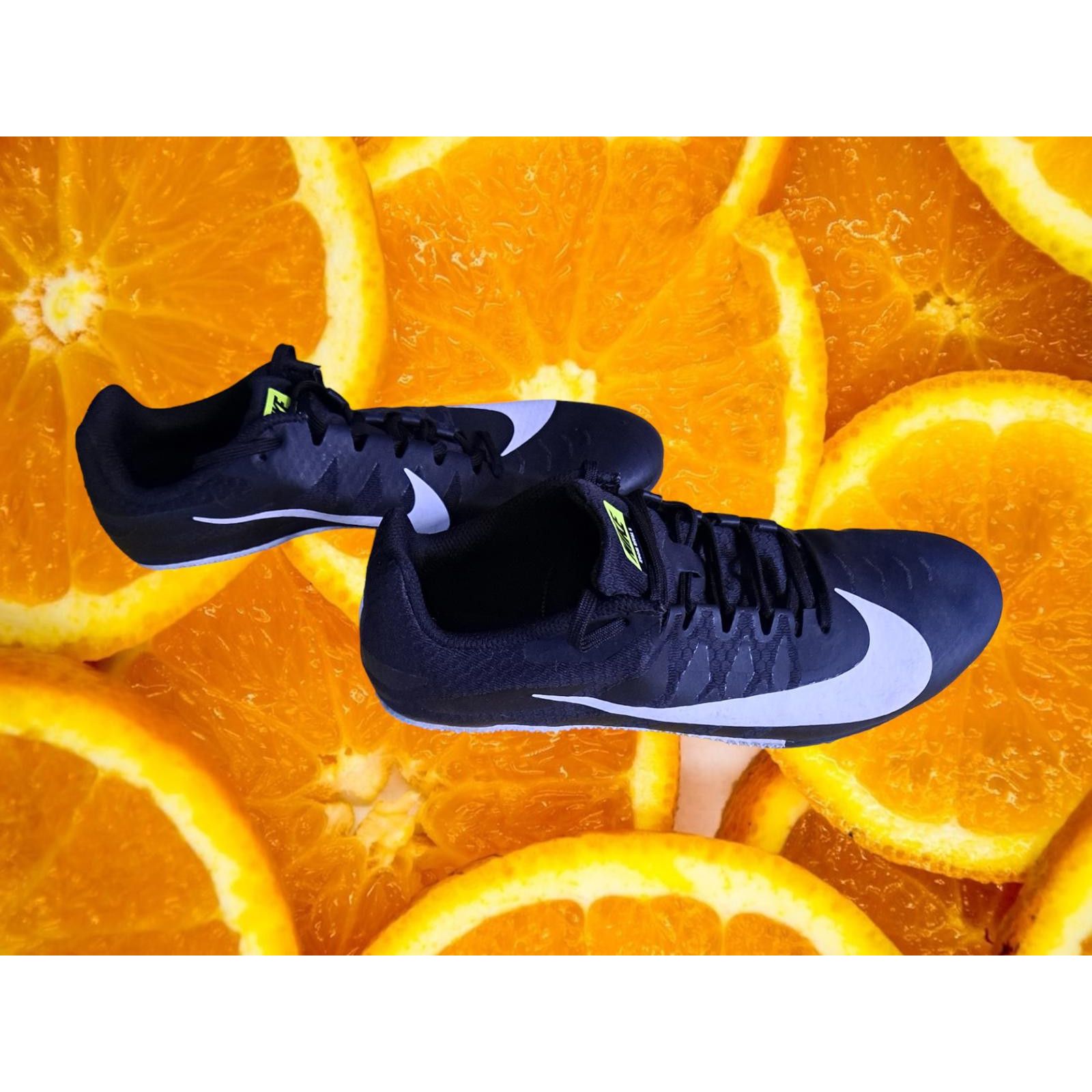 Nike Nike Racing Black with White Swoosh Cleats with Bag Size 9 Size ONE SIZE - 3 Thumbnail