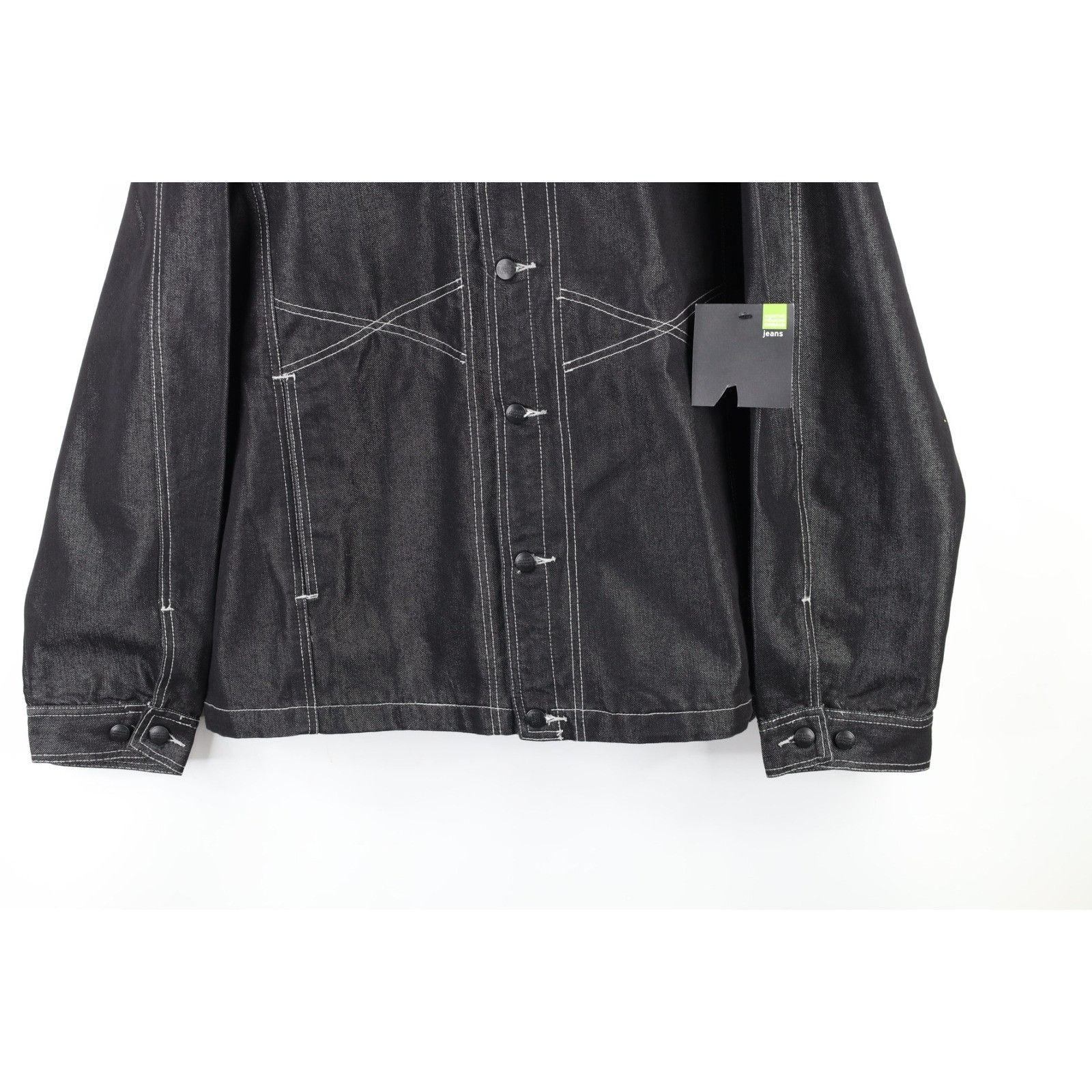 Marithe + Francois Girbaud × Vintage NOS Vintage 90s Marithe Francois Girbaud Denim Jacket Size US XL / EU 56 / 4 - 4 Thumbnail