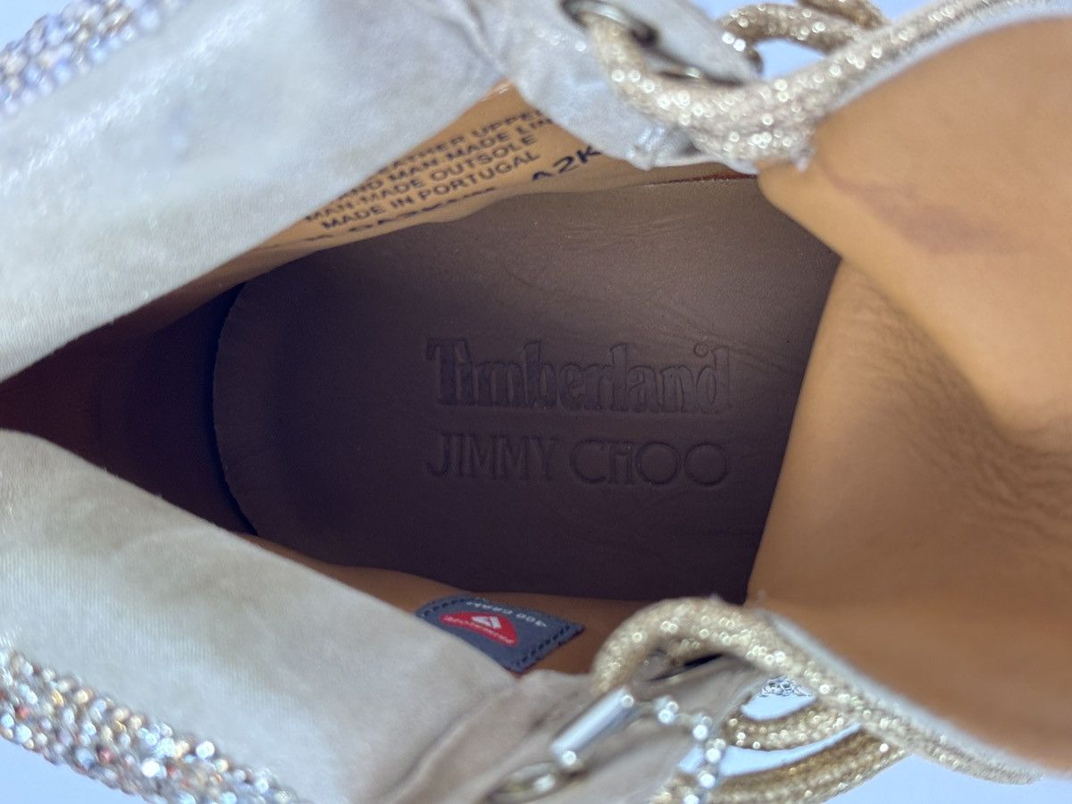 Jimmy Choo 6” ALL-OVER SWAROVSKI CRYSTAL EMBELLISHMENT HIGH-TOP BOOTS Size US 9.5 / EU 42-43 - 15 Thumbnail
