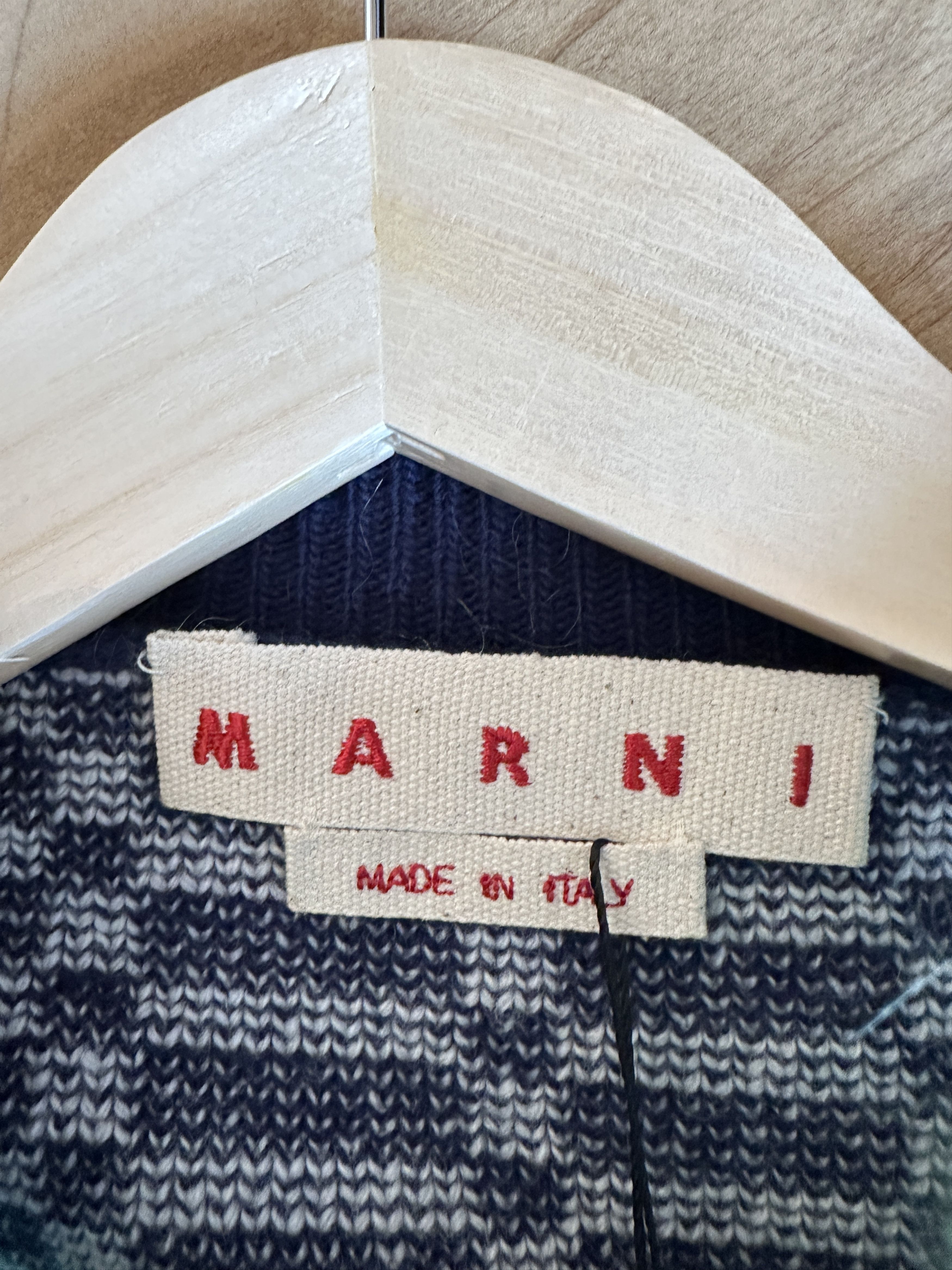 Marni Marni Check Wool/Mohair Blend Sweater Size US M / EU 48-50 / 2 - 5 Thumbnail