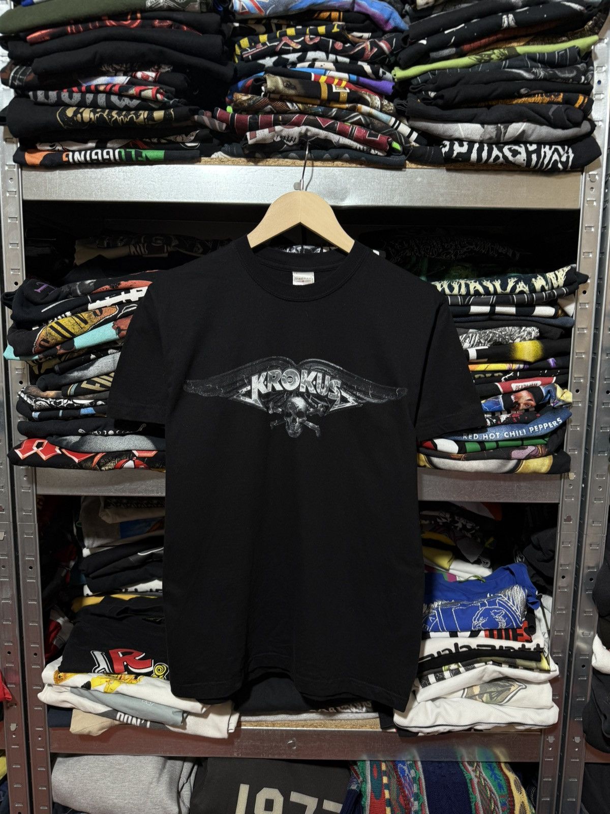 Band Tees Vintage 2000’s Krokus Retro Rock Band T-Shirt Y2K Hype Size US S / EU 44-46 / 1 - 1 Thumbnail