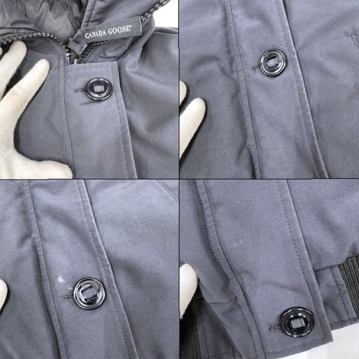 Canada Goose VINTAGE CANADA GOOSE Labrador Bomber Jacket XS Women Black Nylon Size XS / US 0-2 / IT 36-38 - 3 Thumbnail