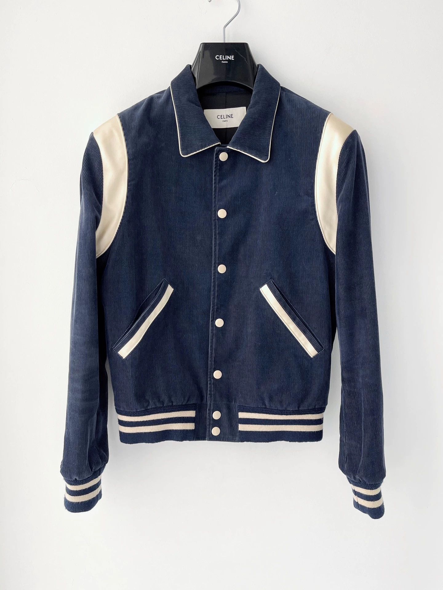 Celine × Hedi Slimane Sz 46 Celine 20SS Runway Teddy Jacket | Grailed