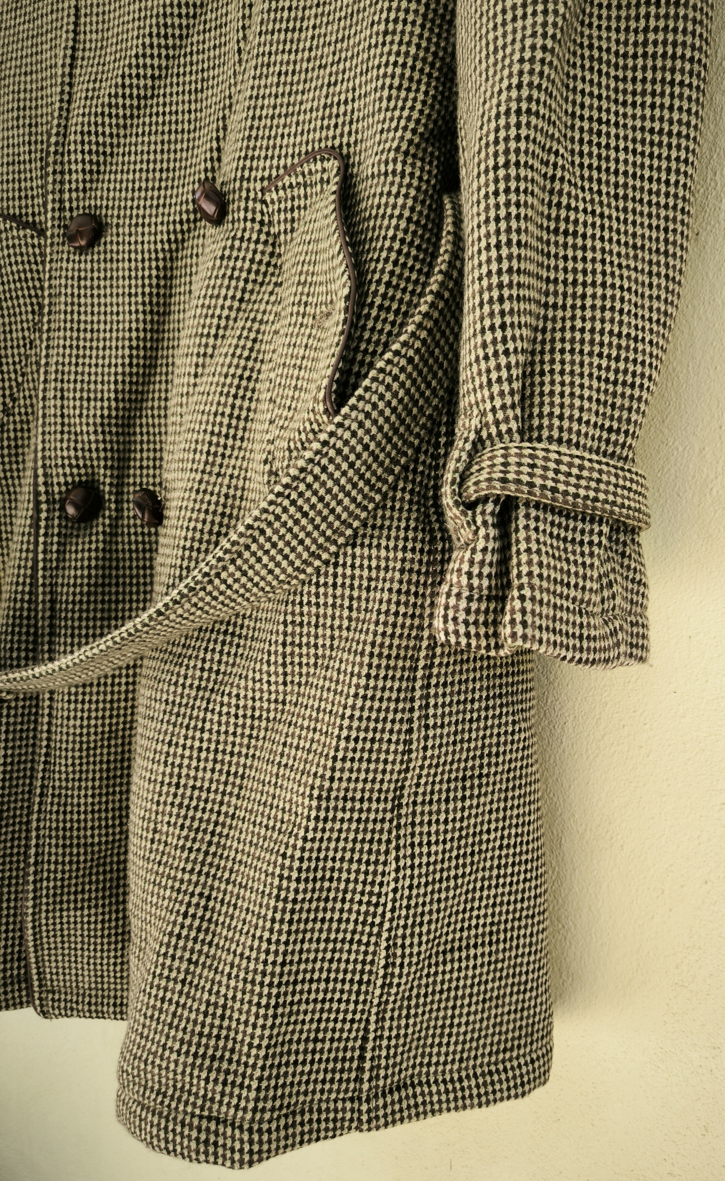 RED Valentino RED VALENTINO houndstooth double breasted trenchcoat Size XL / US 12-14 / IT 48-50 - 3 Thumbnail