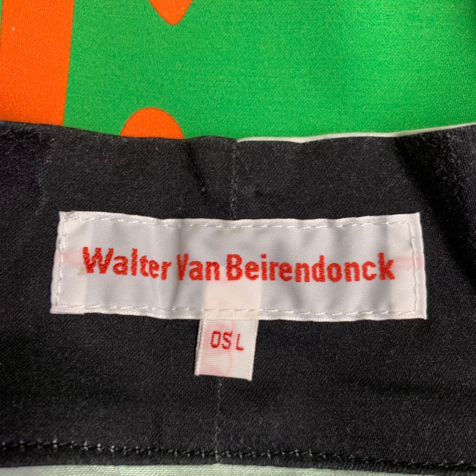 Walter Van Beirendonck SS20 Size L Multi Color Color Block Cotton Kimono Cardigan Size US L / EU 52-54 / 3 - 7 Thumbnail