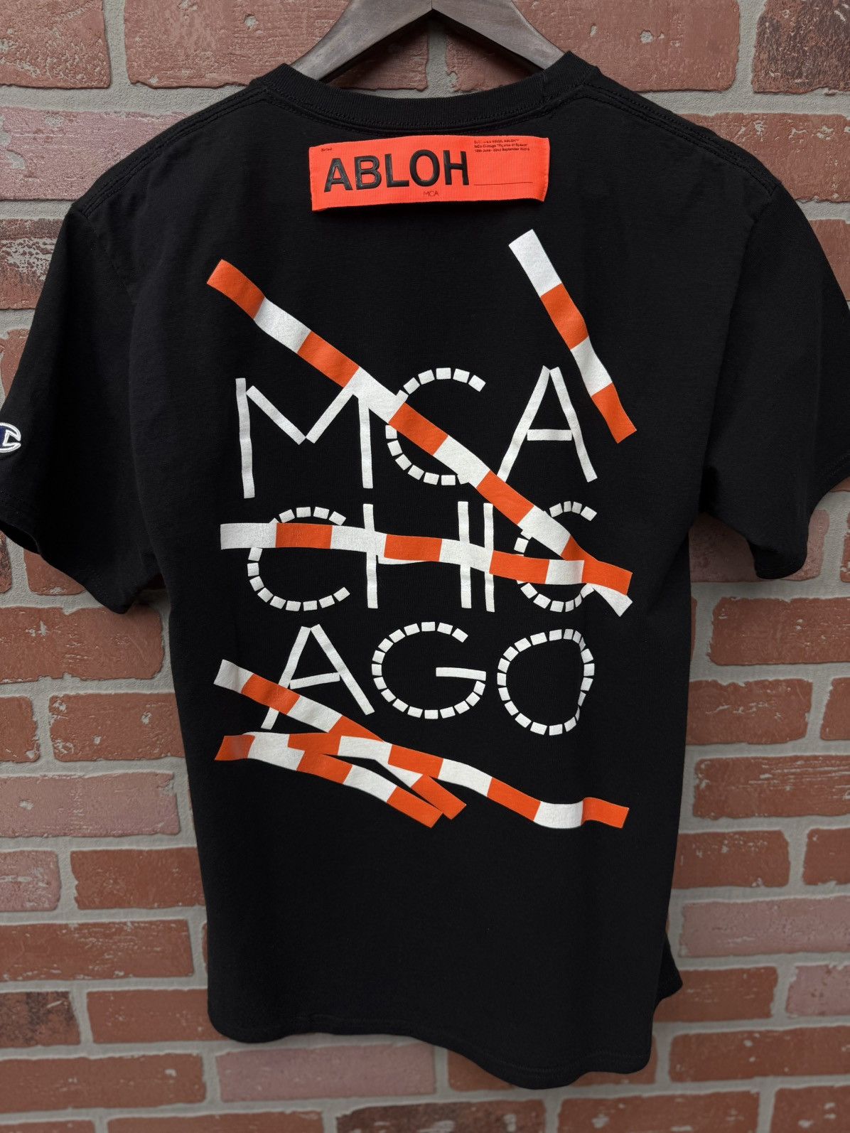 Off-White Off White Champion Tee Shirt Virgil Abloh Size M Size US M / EU 48-50 / 2 - 6 Thumbnail