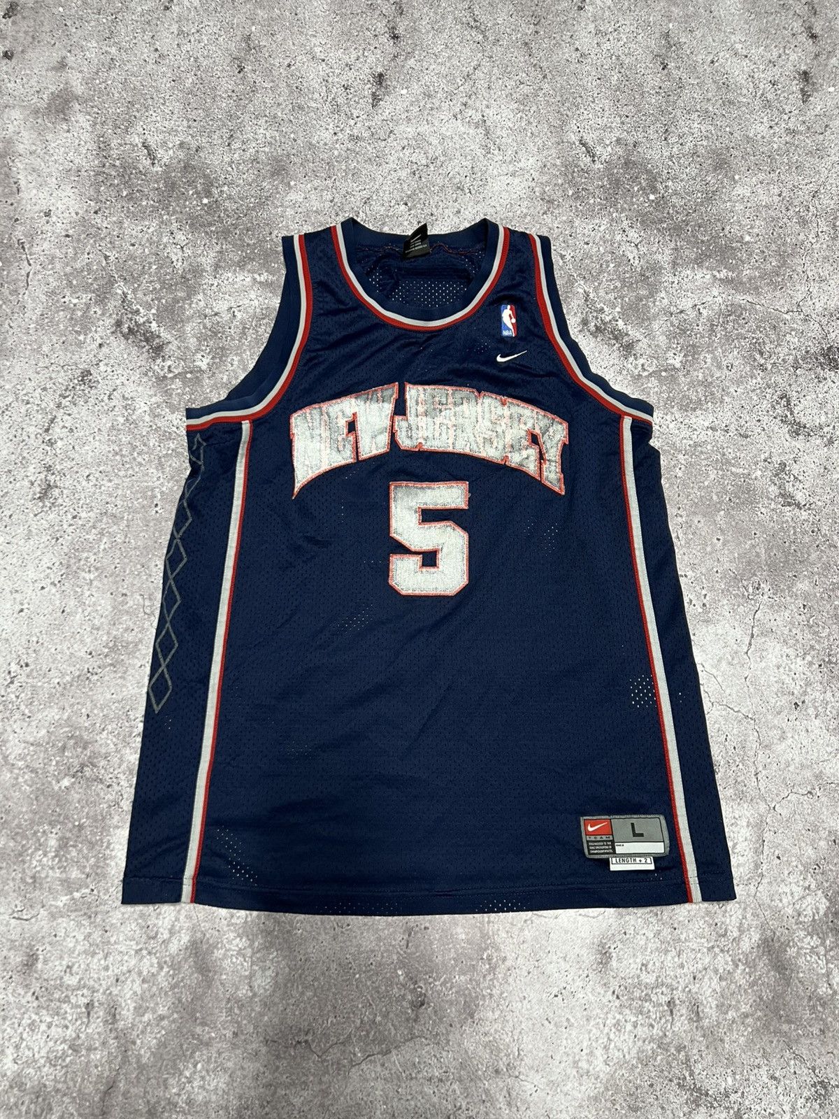 Nike Nike Vintage X NBA New Jersey Jason Kidd Jersey Size US L / EU 52-54 / 3 - 1 Thumbnail