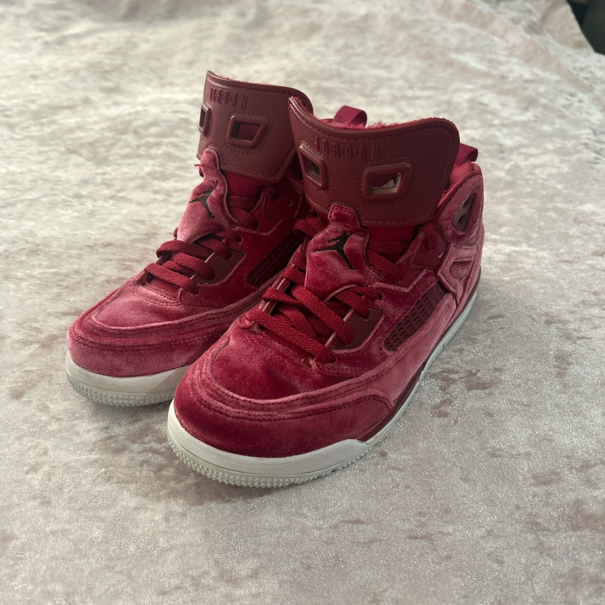 Jordan Brand Air jordan spizike GS noble red sneakers Size US 4 / IT 34 - 1 Thumbnail