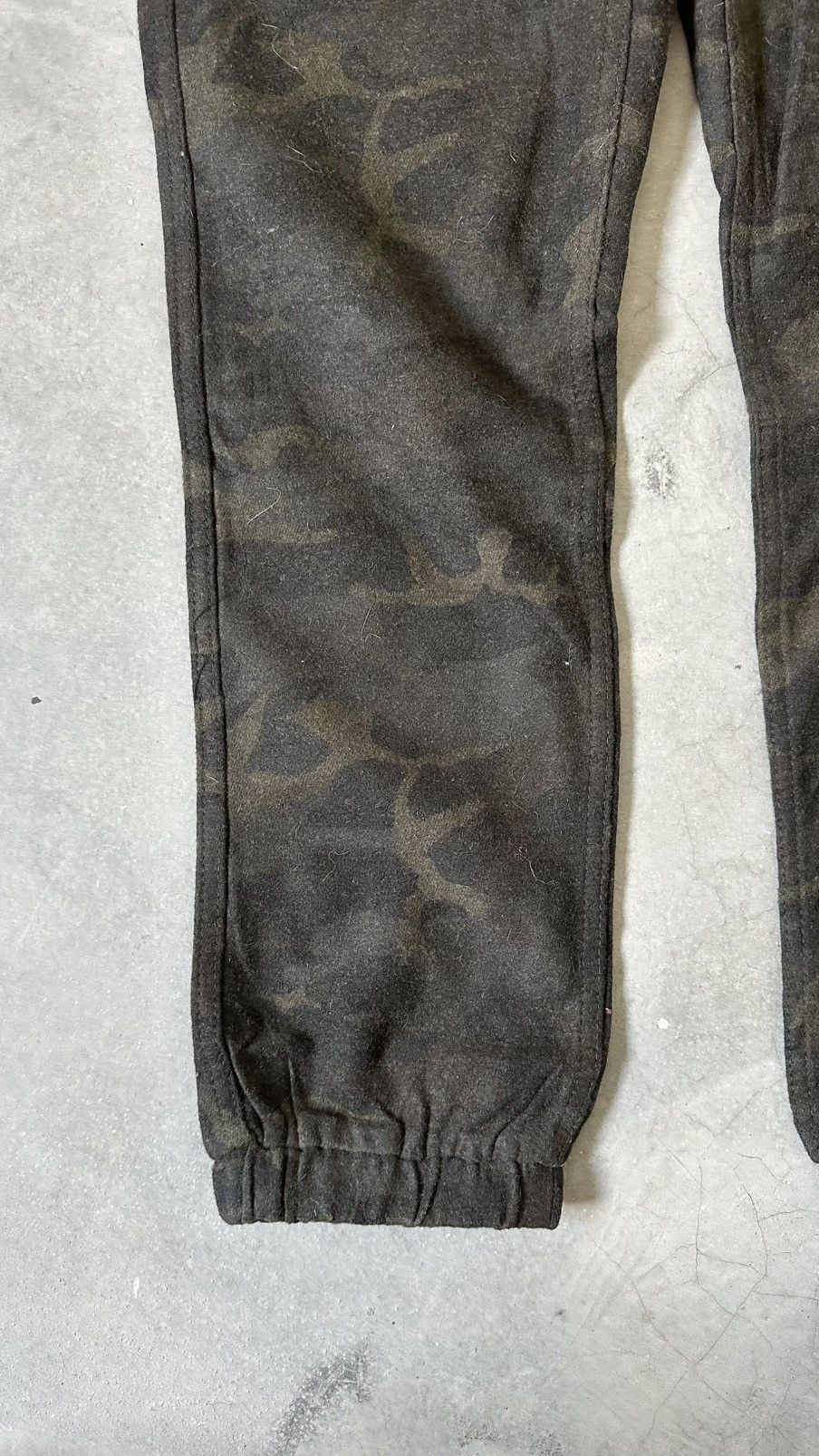 Japanese Brand VINTAGE GLOBAL WORK ARMY WOOL CARGO PANT Size US 36 / EU 52 - 2 Thumbnail