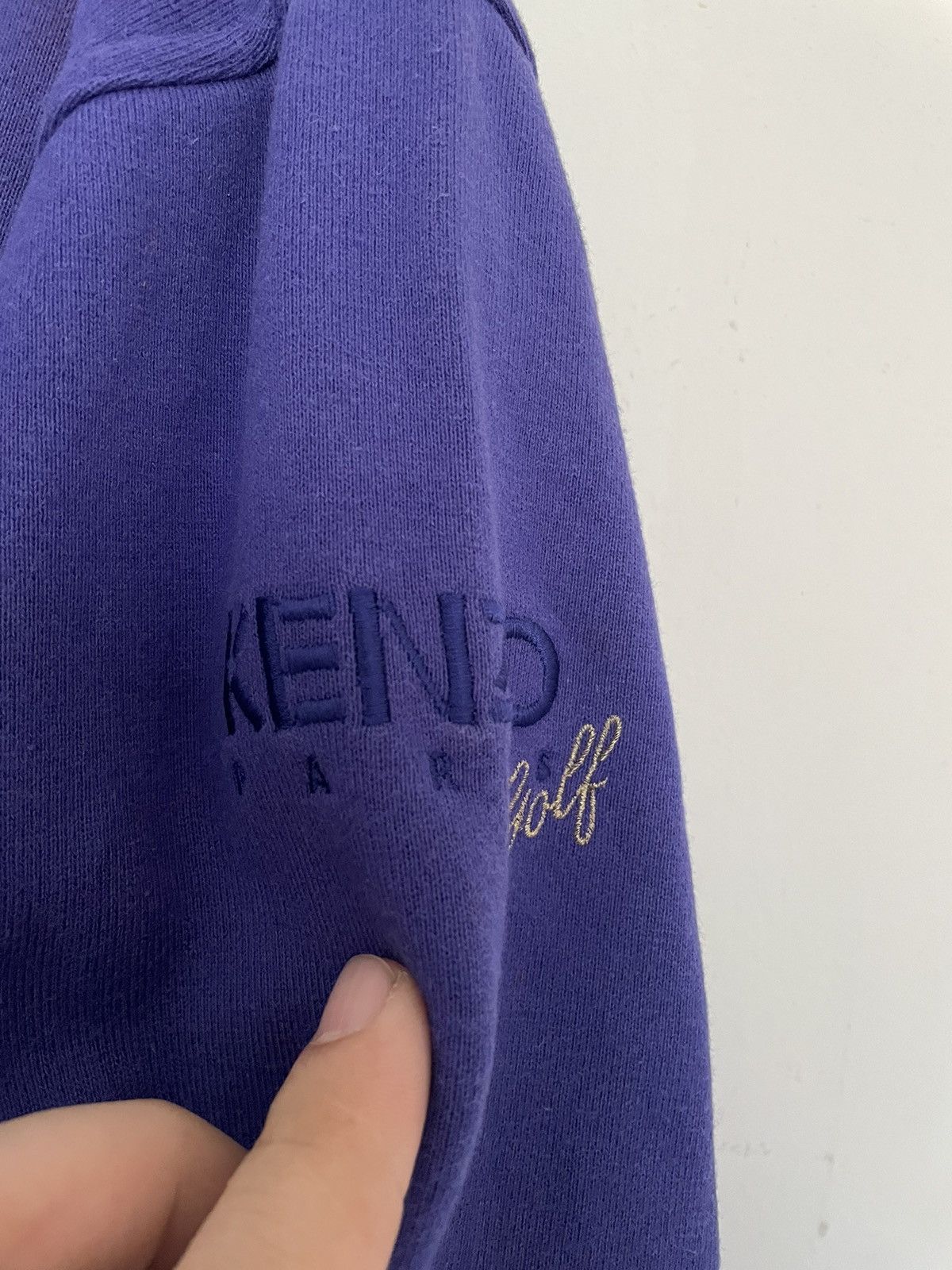 Kenzo VINTAGE KENZO GOLF CROPPED SWEATSHIRT Size US XS / EU 42 / 0 - 4 Thumbnail