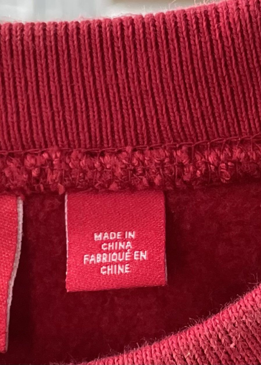 Supreme Supreme Washed Box Log Crewneck Size US S / EU 44-46 / 1 - 4 Thumbnail