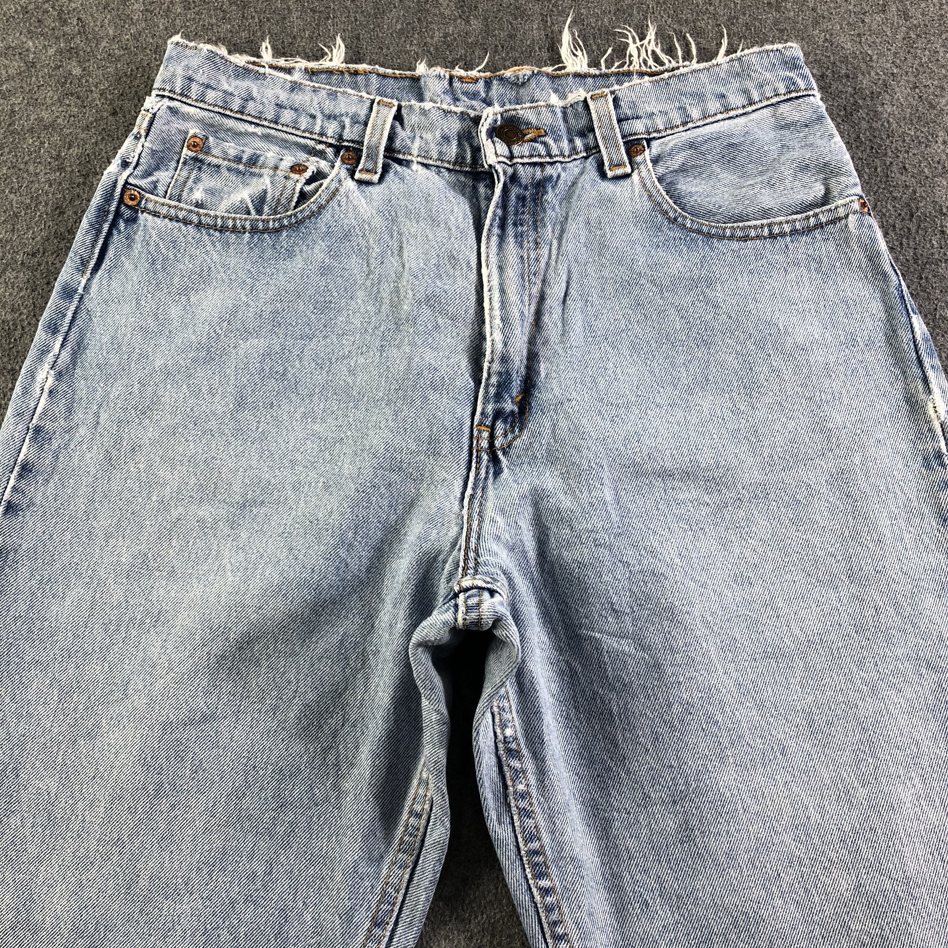 Levi's Vintage 90s Blue Wash Levis Jeans-J3519 Size US 31 - 3 Thumbnail