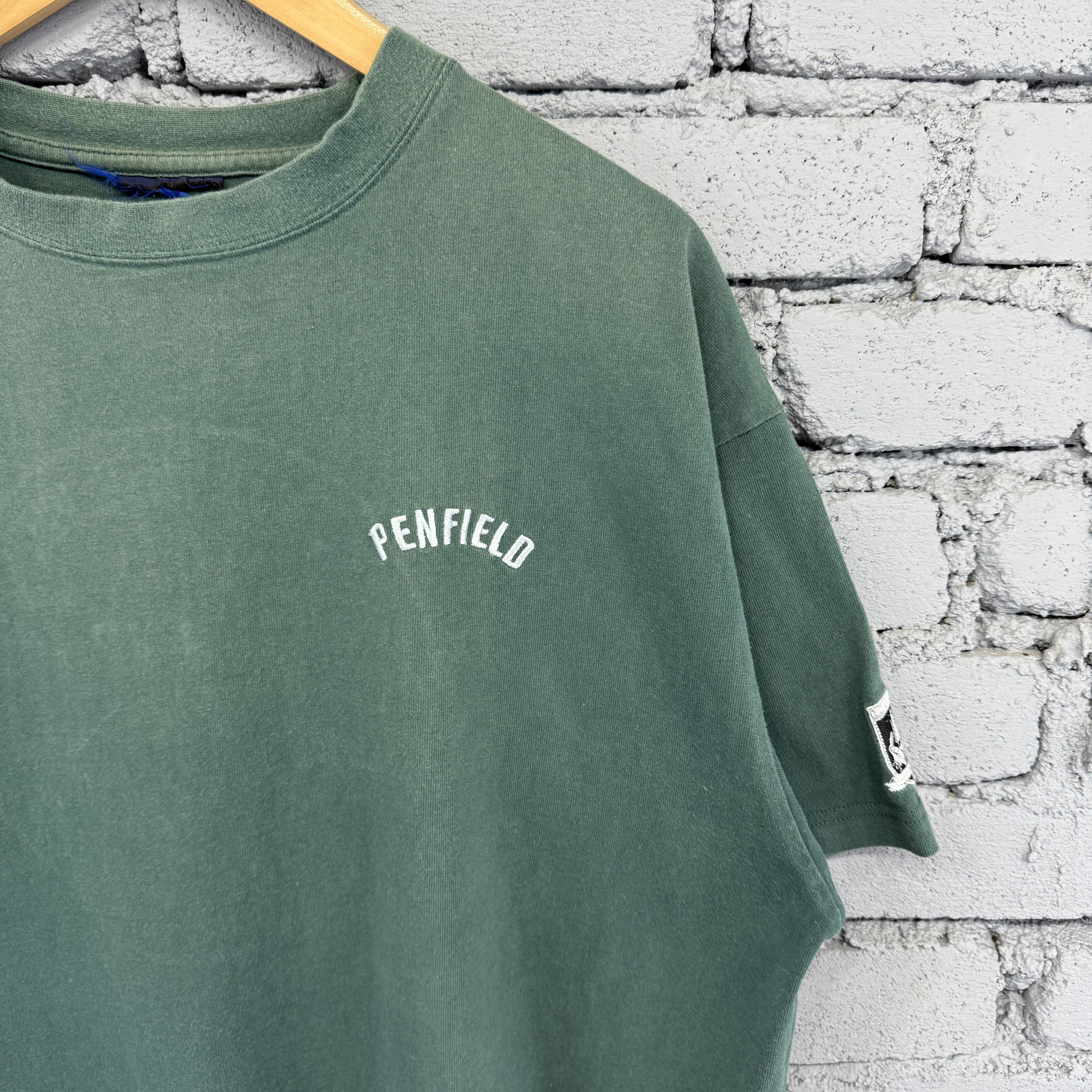 Penfield Vintage Penfield Sunfaded Backhit Green Forest Rangers Size US M / EU 48-50 / 2 - 3 Thumbnail