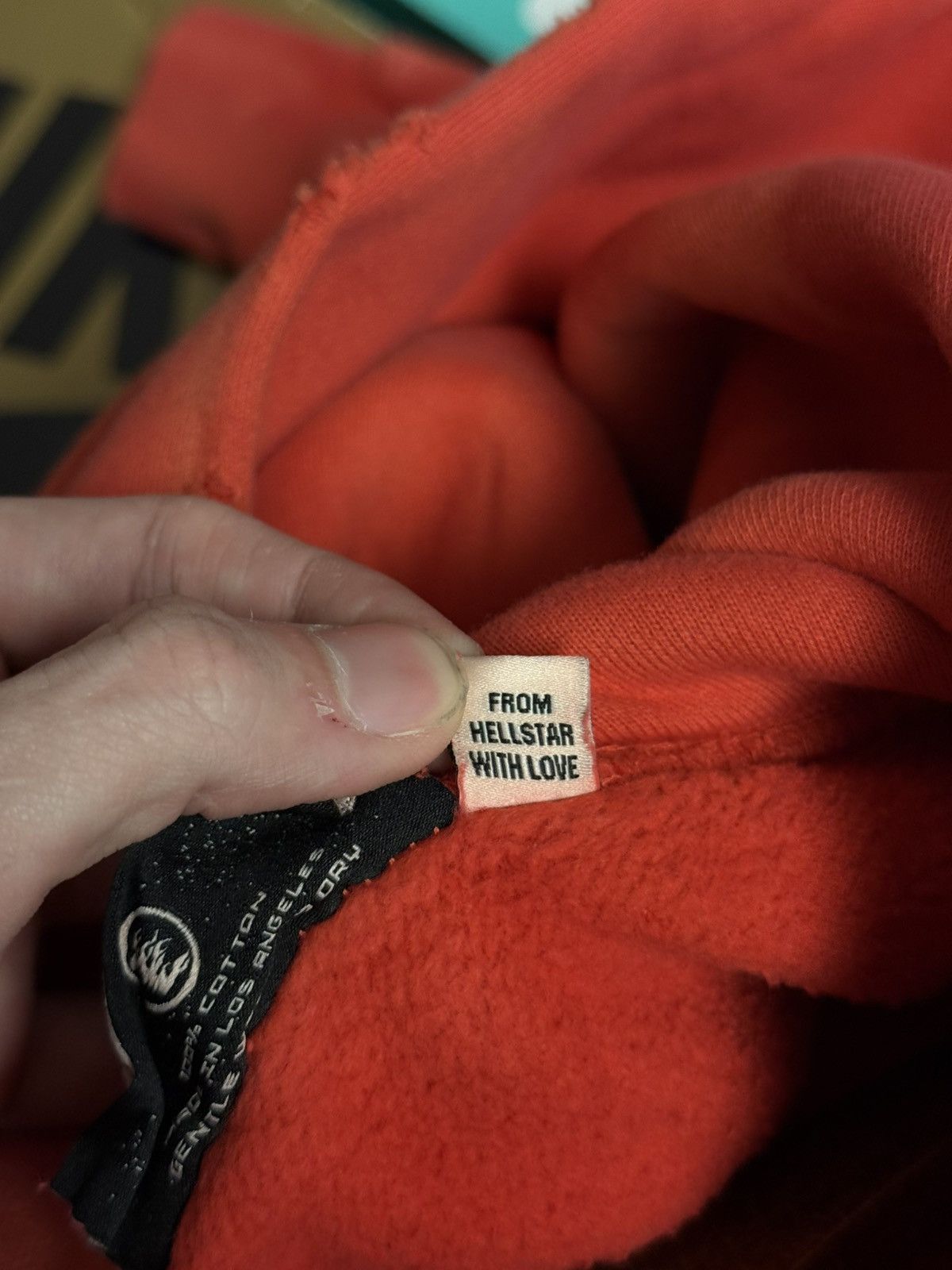 HELLSTAR Hellstar Lava Hoodie Red Size Medium Brand New Size US M / EU 48-50 / 2 - 10 Thumbnail