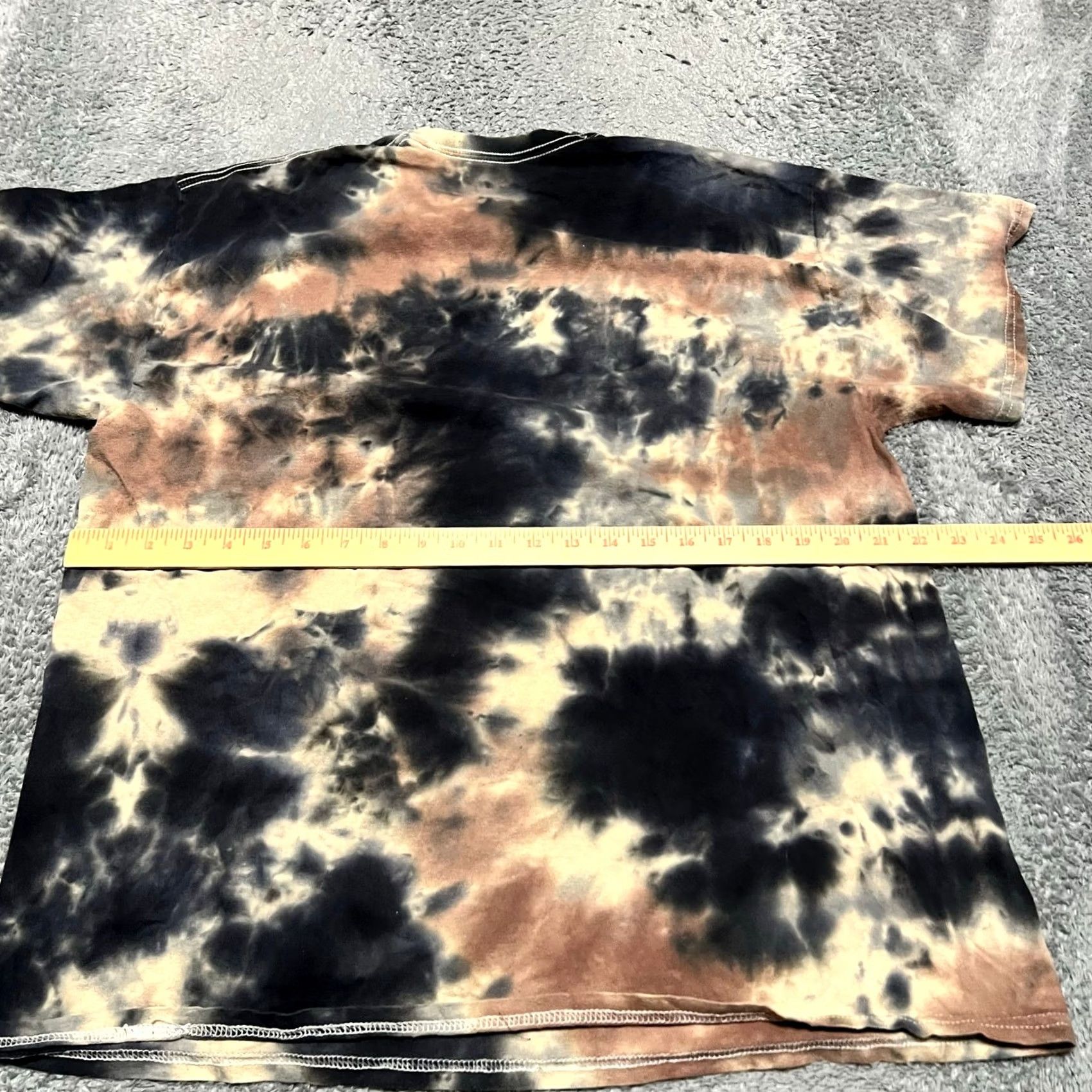 Vintage Johnny Cash Tie Dye Man In Black Graphic T-Shirt XL Mens Big Mens Size US XL / EU 56 / 4 - 4 Thumbnail