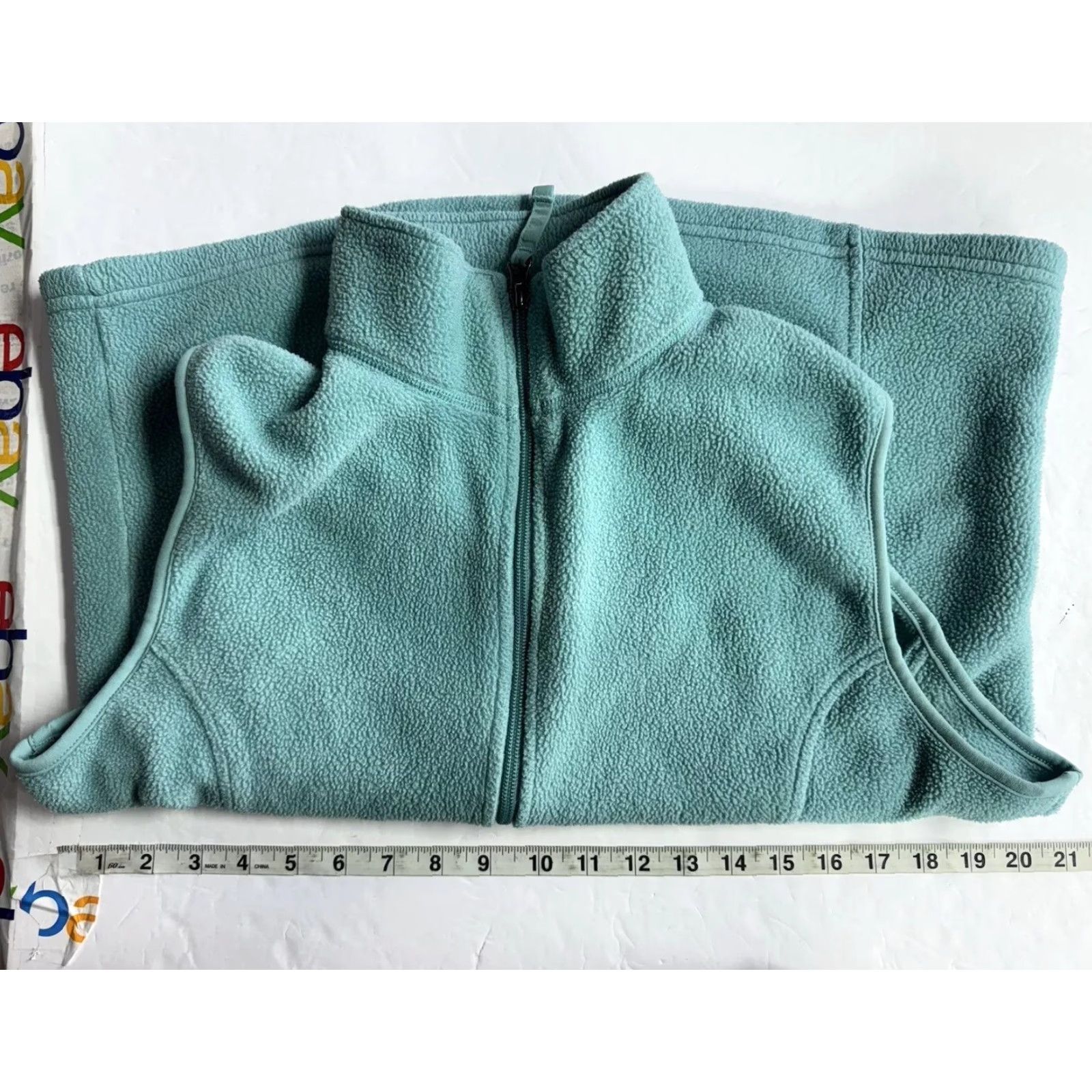 Vintage LL Bean Vest Womens Size Medium Polartec Light Blue Full Zip Size M / US 6-8 / IT 42-44 - 3 Thumbnail