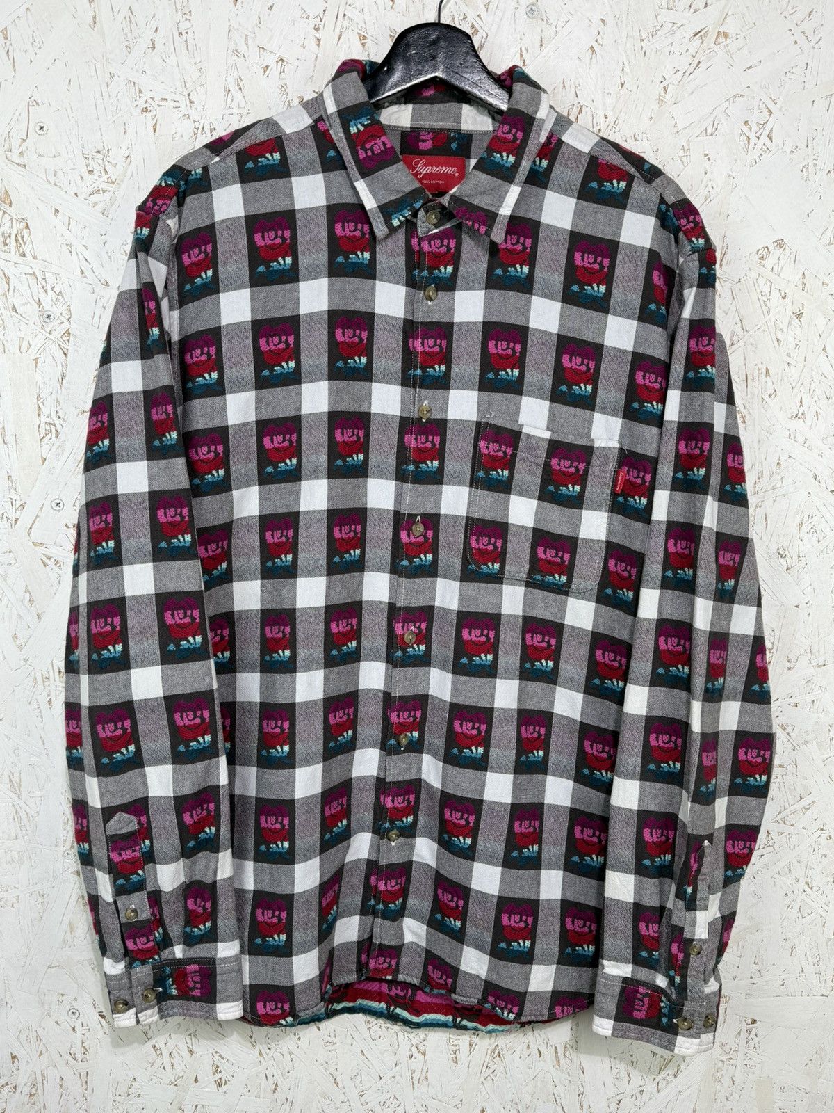 Supreme Supreme SS24 Loose Fit Mini Plaid SS Shirt | Grailed