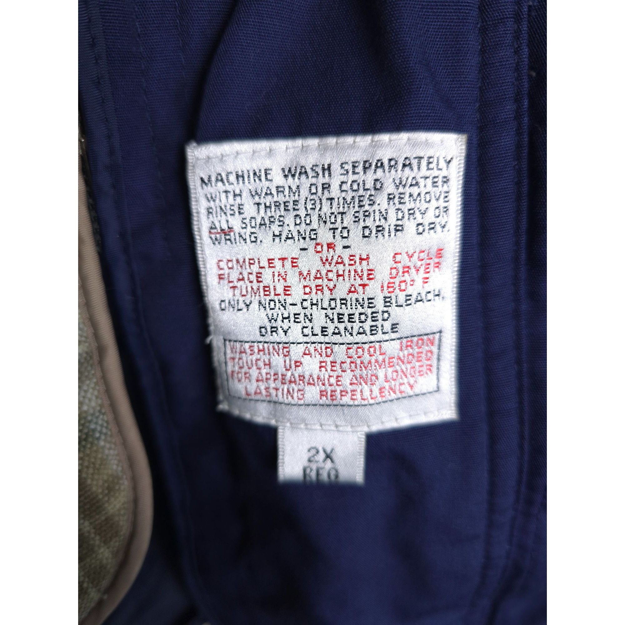 Vintage Vintage Towne From London Fog Beige Mens Jacket 2X Reg Size US XXL / EU 58 / 5 - 6 Thumbnail