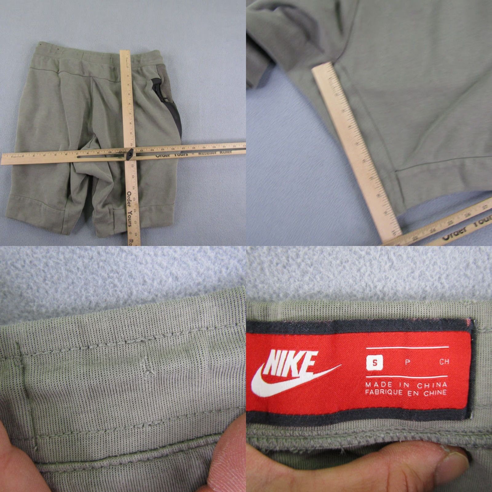 Nike Nike Shorts Mens Small Gray Tech Fleece Dark Stucco Sweat Athletic Workout Size US 27 - 8 Thumbnail