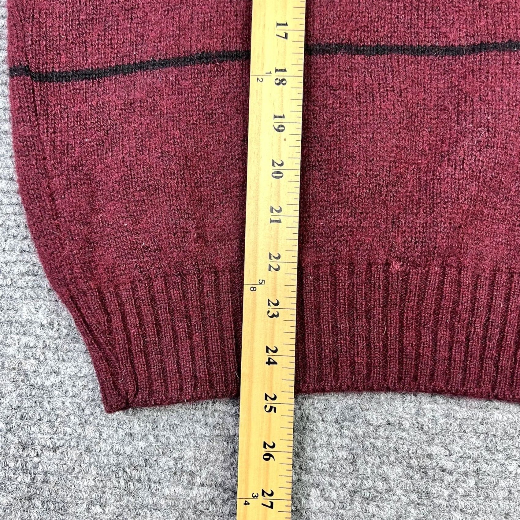 Vintage VINTAGE Maxam Sweater Shirt Mens Medium Red Burgundy 80s 90s Knit Wool Acrylic Crew Neck Long Sleeve Pullover Size US M / EU 48-50 / 2 - 8 Thumbnail
