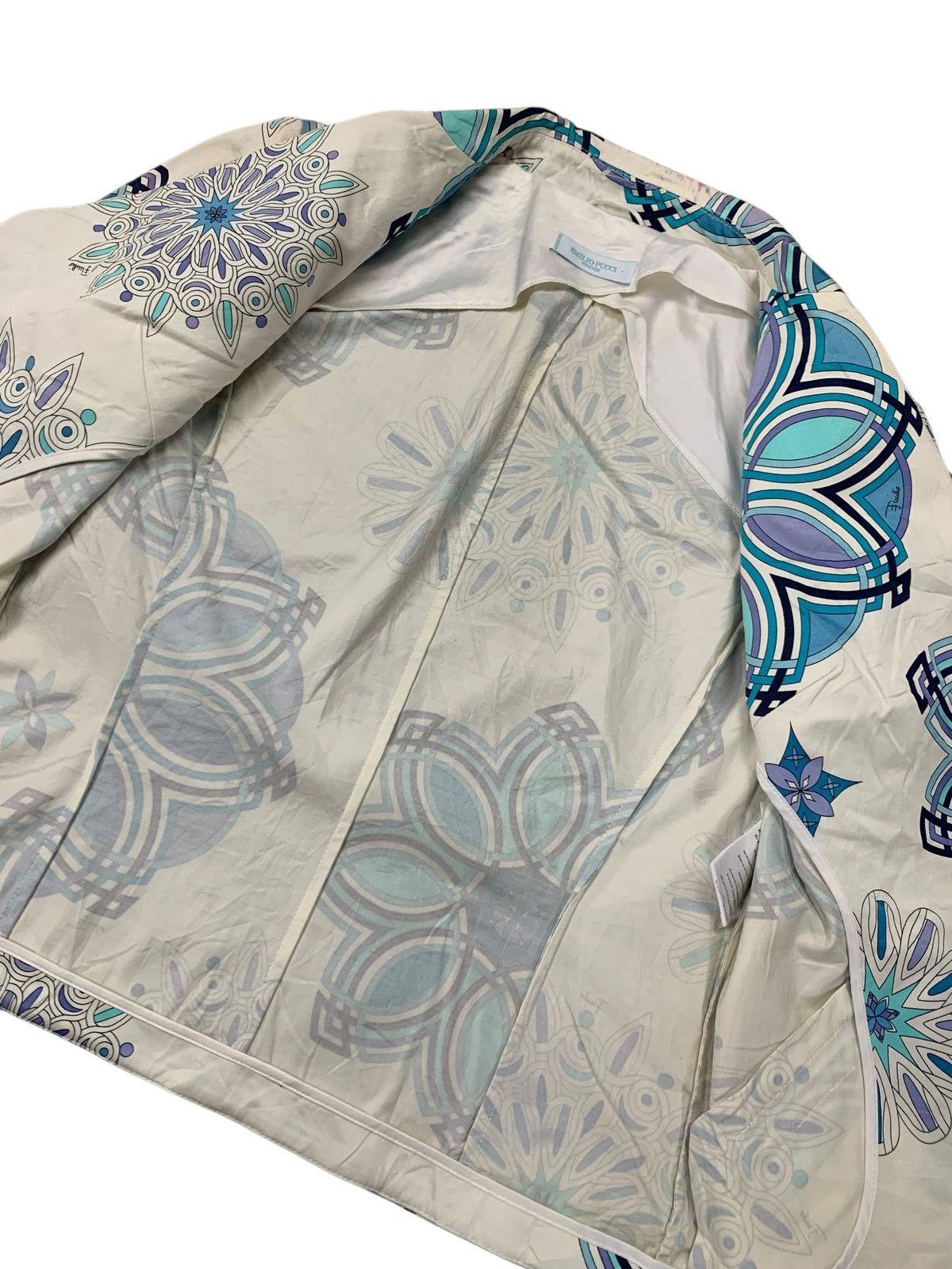 Emilio Pucci Emilio pucci printed blazer multi colour Size L / US 10 / IT 46 - 5 Thumbnail