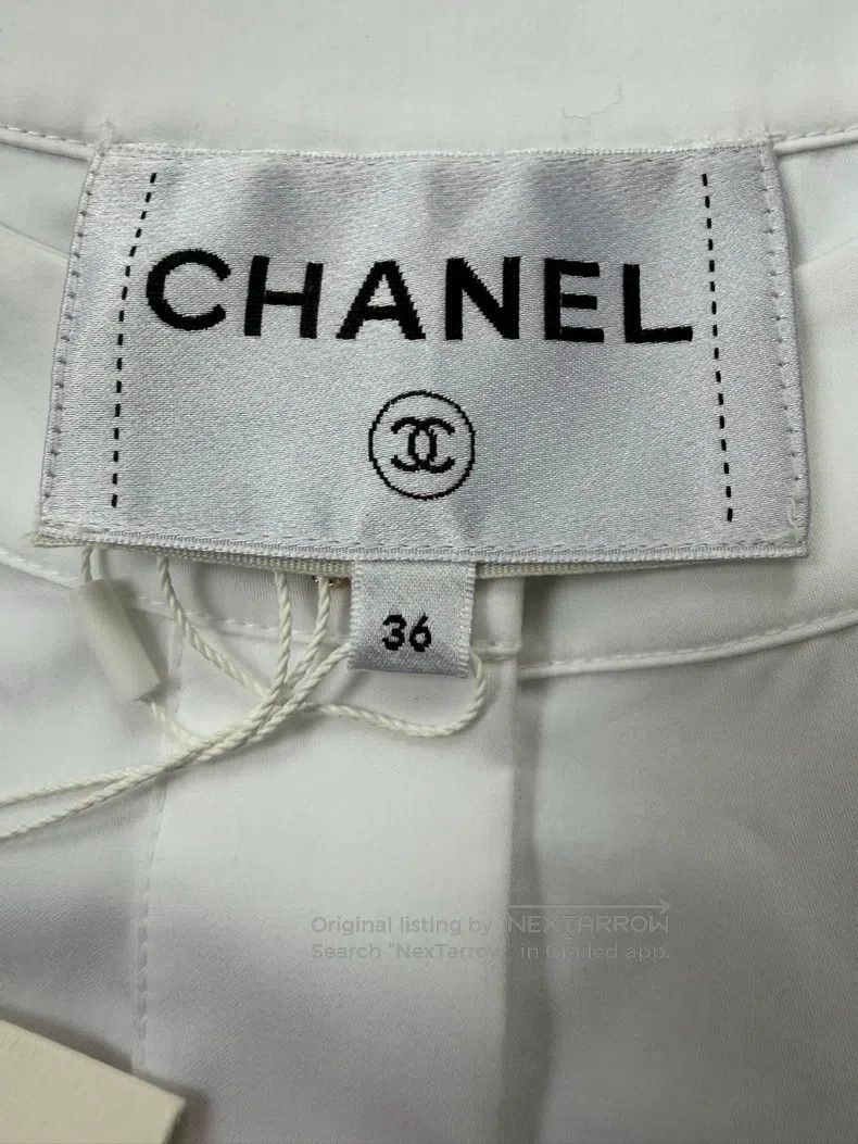 Chanel Chanel White four-pocket shirt Size XS / US 0-2 / IT 36-38 - 5 Thumbnail