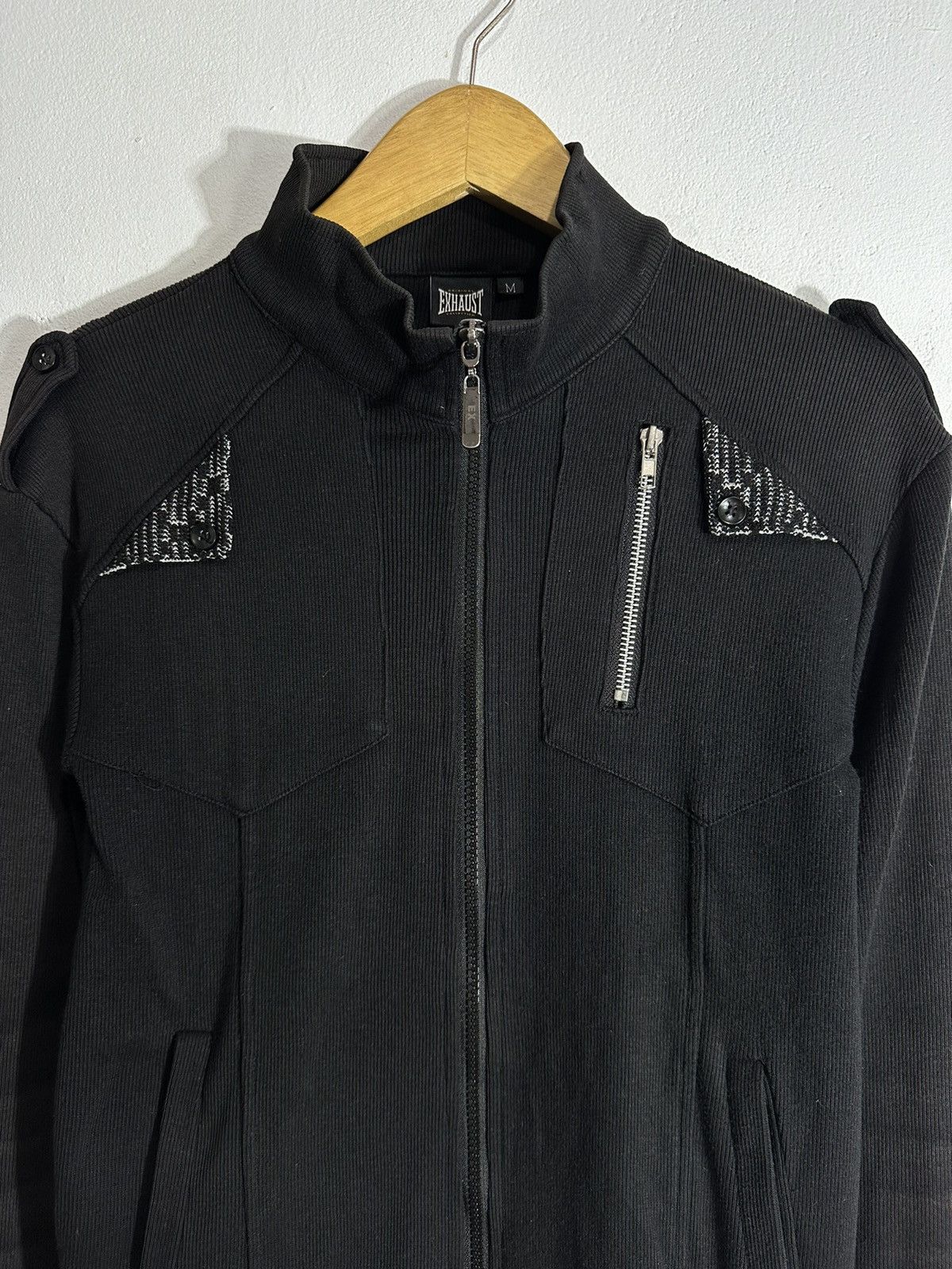 Le Grande Bleu (L.G.B.) FADED GOTHIC WESTERN ZIPPER EXHAUST RAF SIMONS LGB STYLE Size US XXS / EU 40 - 2 Thumbnail