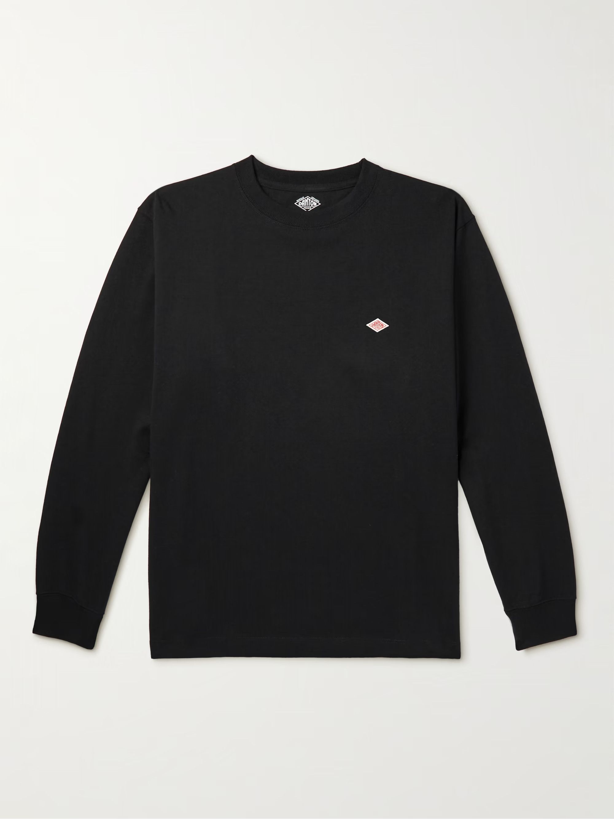 Danton DANTON Logo-Appliquéd Cotton-Blend Jersey T-Shirt XXL Size US XXL / EU 58 / 5 - 2 Thumbnail