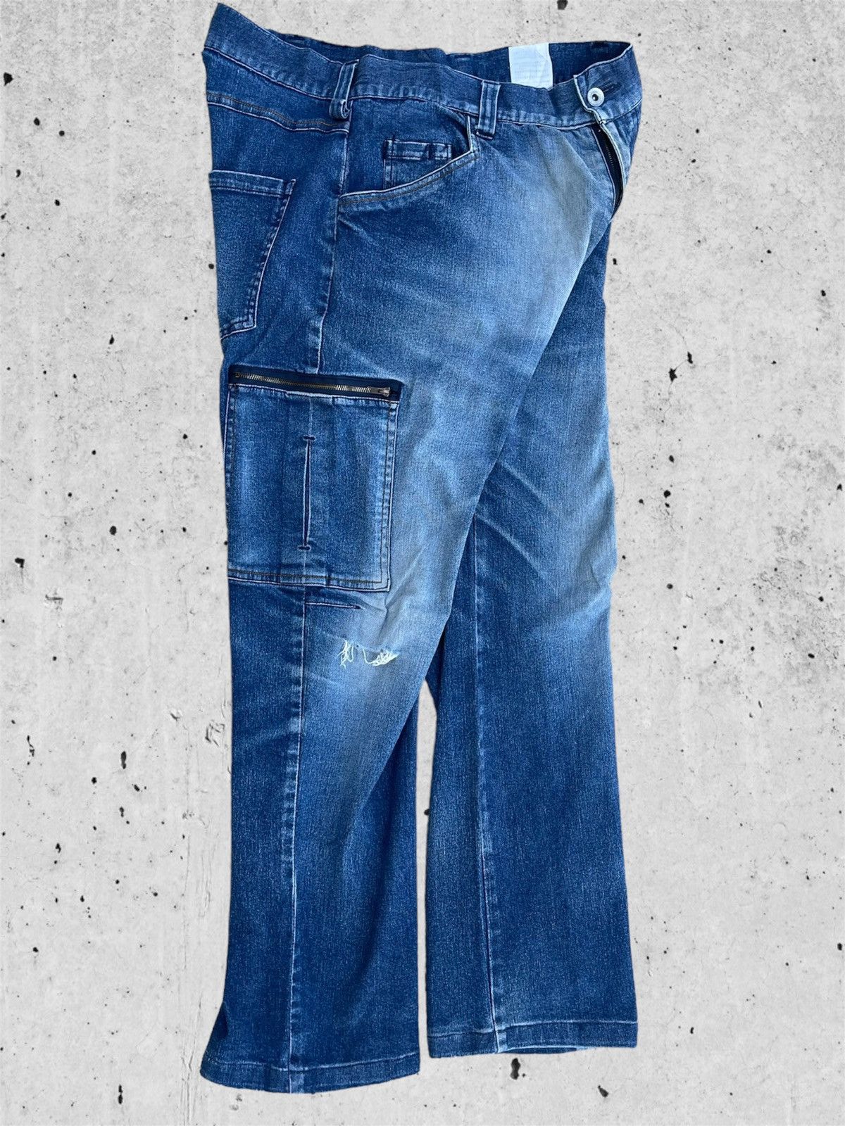 Japanese Brand 🔥 Taro & Hanako Japanese Distressed Denim W33🔥 Size US 33 - 13 Thumbnail