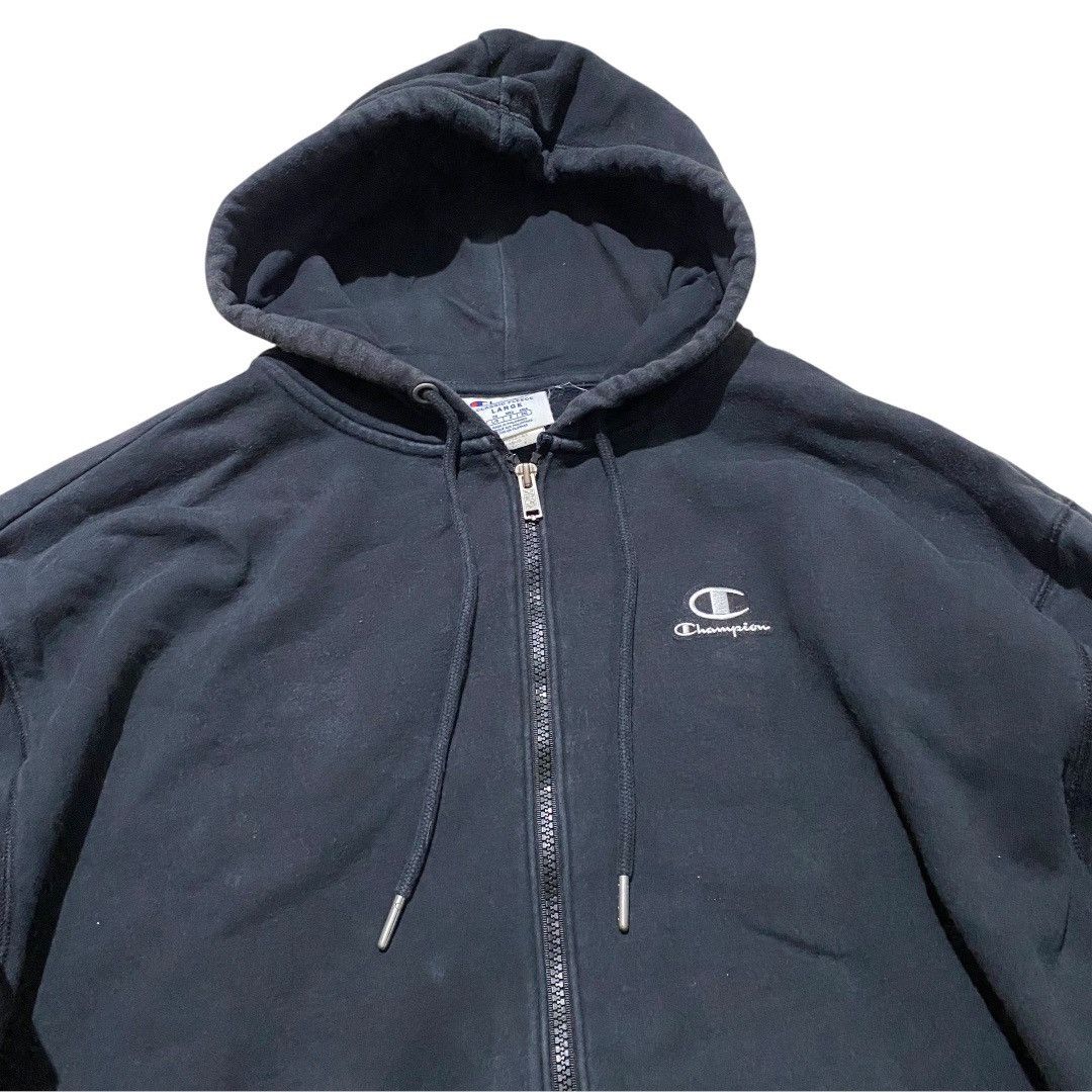 Champion Champion classic fleece black zip hoodie Size US L / EU 52-54 / 3 - 2 Thumbnail