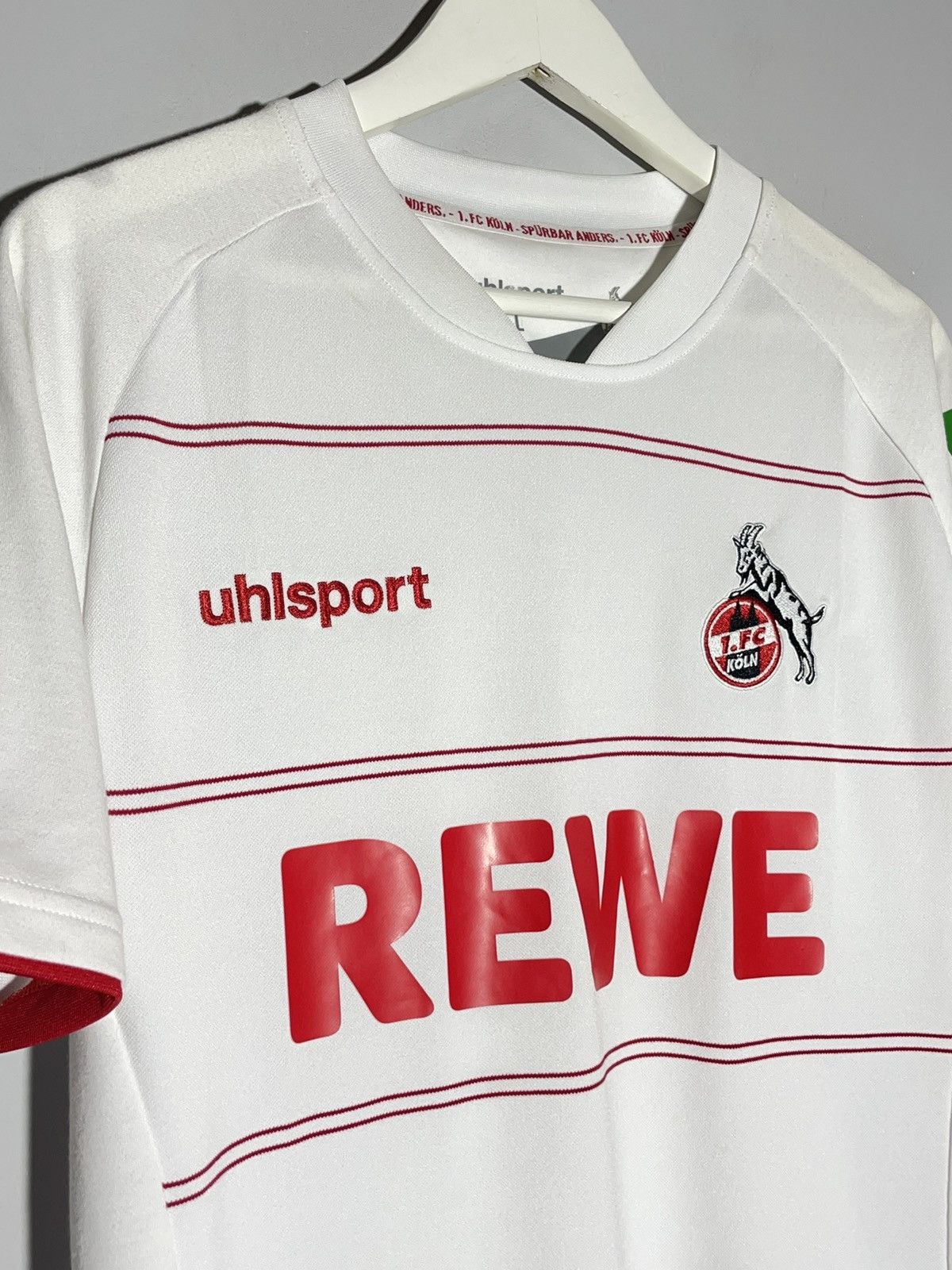 Other FC Koln Hummel 2021/22 Home Football Shirt Size US L / EU 52-54 / 3 - 3 Thumbnail