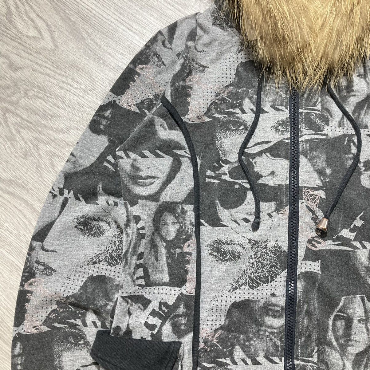 Hysteric Glamour 2000s Colza Girl Glamorous Aop Ziphoodie Beauty Beast Lgb Size US M / EU 48-50 / 2 - 6 Thumbnail