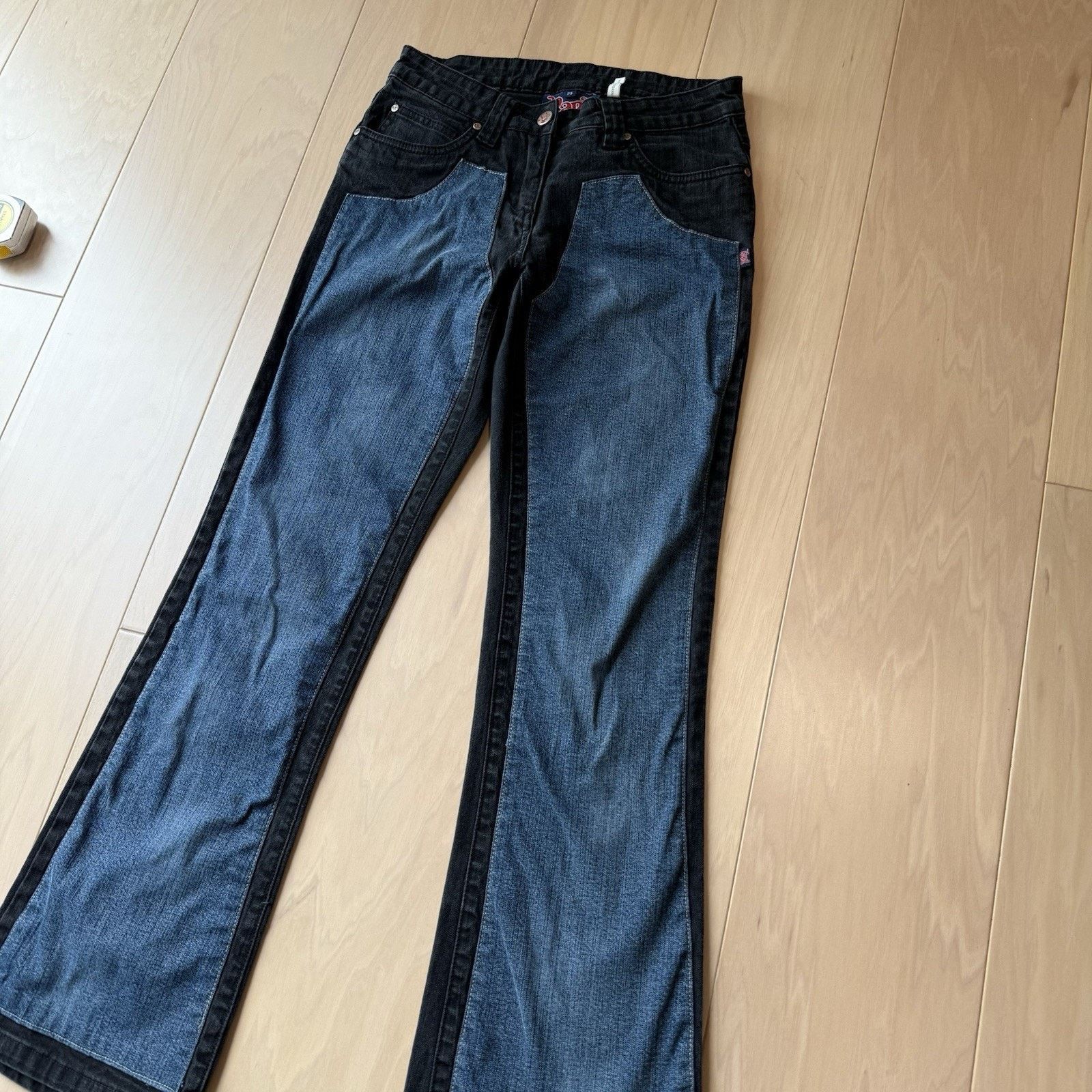 Karl Kani Vintage Karl Kani Jeans Women's 27 Blue Black Double Knee Size 27" / US 4 / IT 40 - 8 Thumbnail